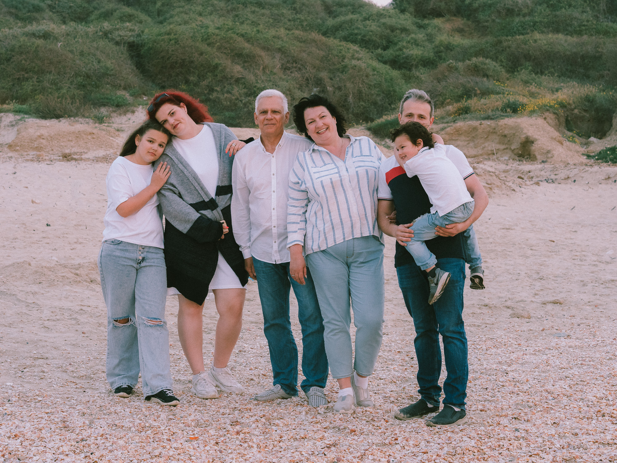 Ксюша и ее семья. Film portrait photographer