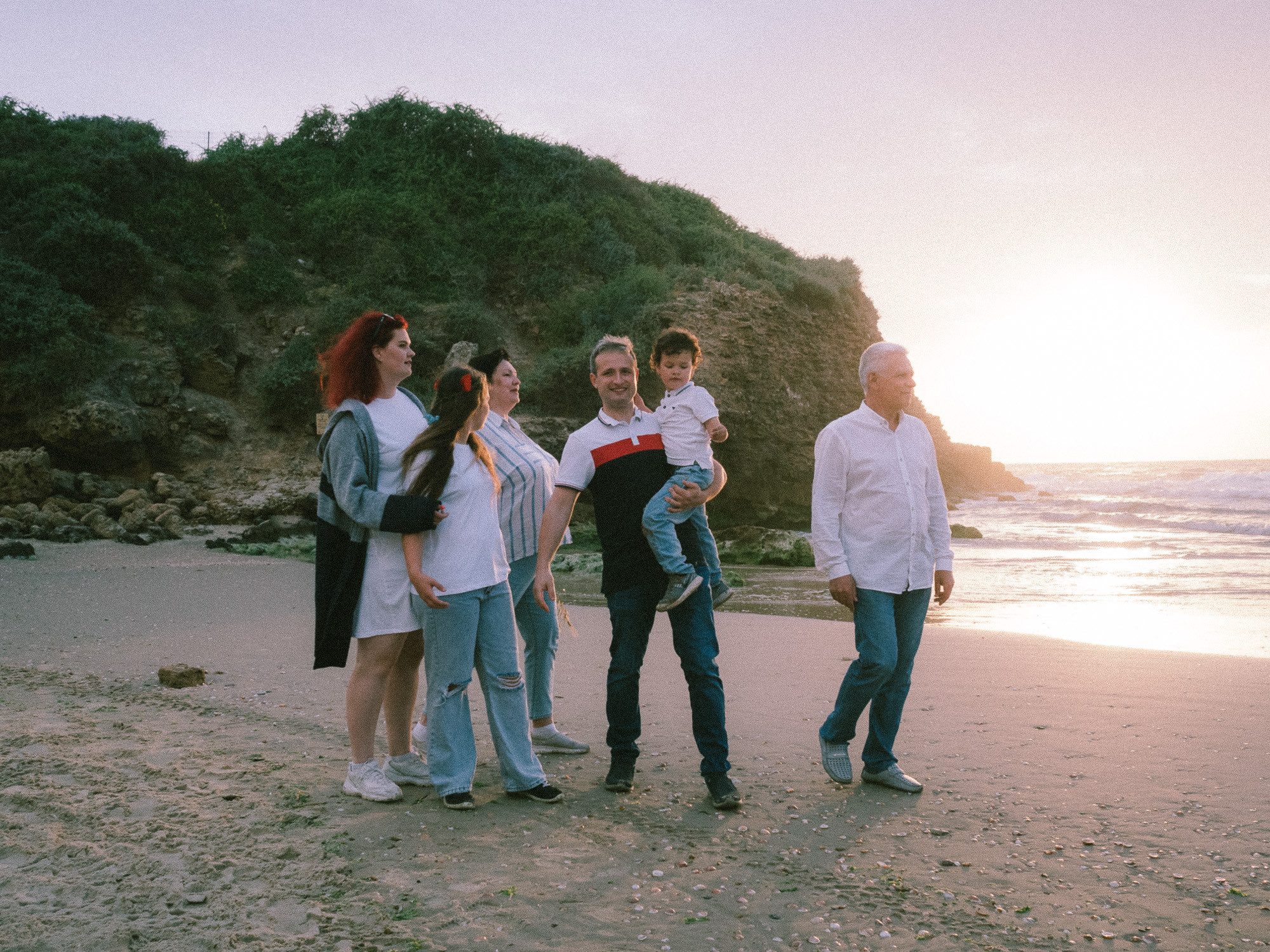 Ксюша и ее семья. Film portrait photographer