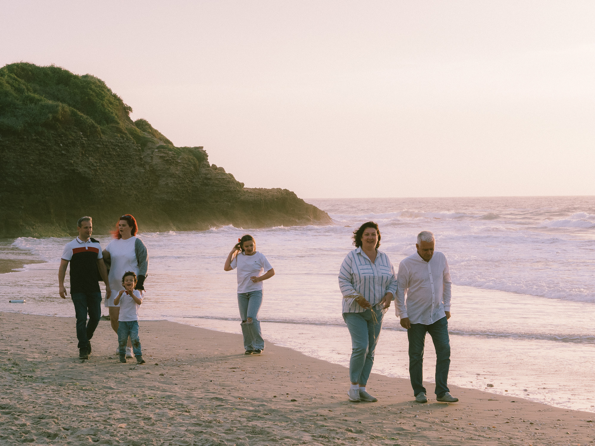 Ксюша и ее семья. Film portrait photographer