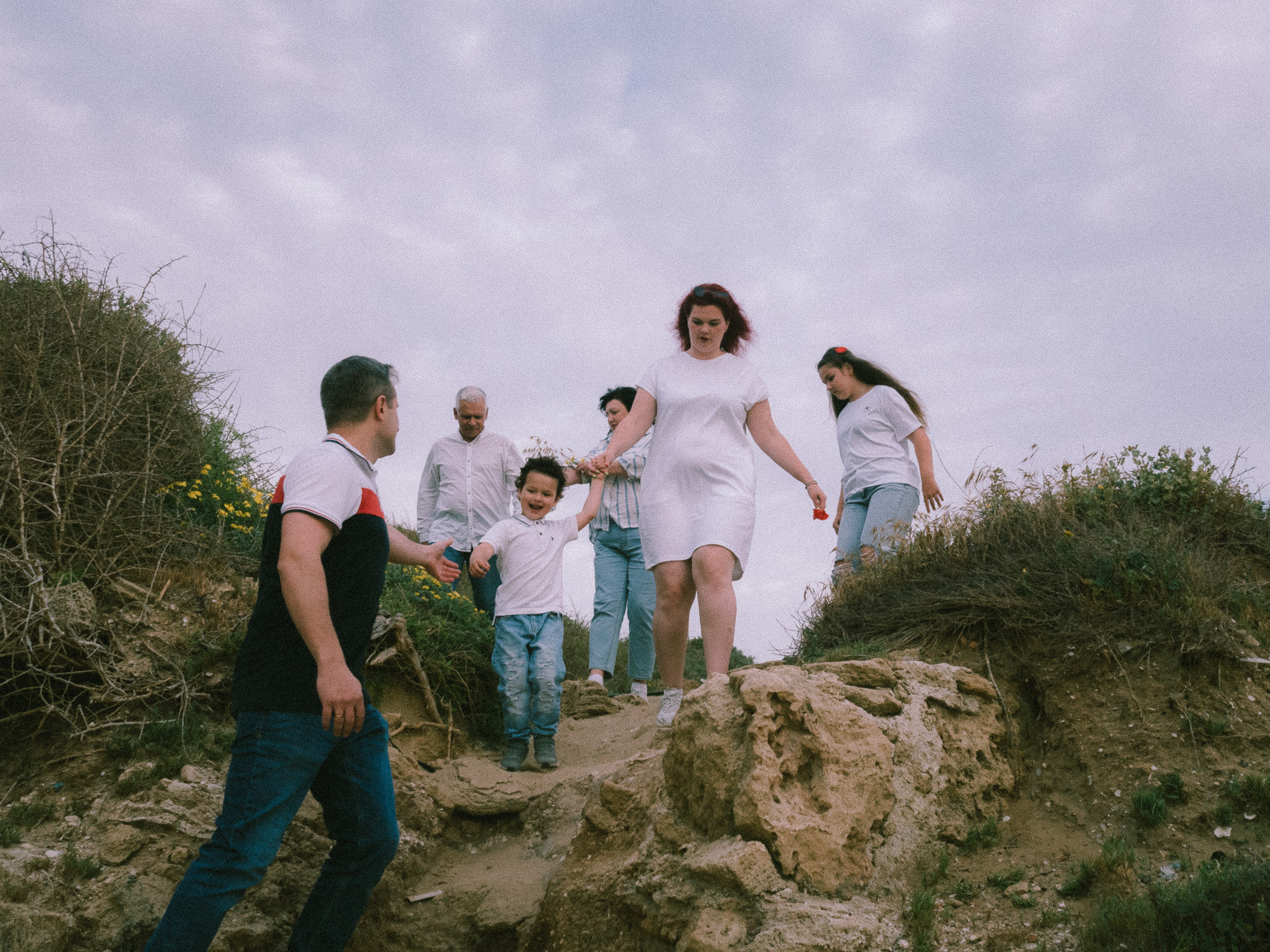 Ксюша и ее семья. Film portrait photographer