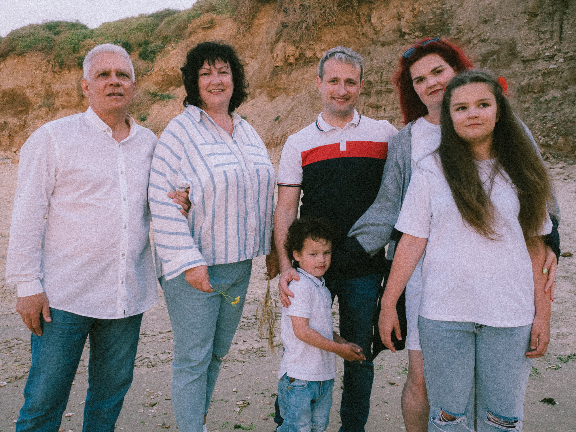 Ксюша и ее семья. Film portrait photographer