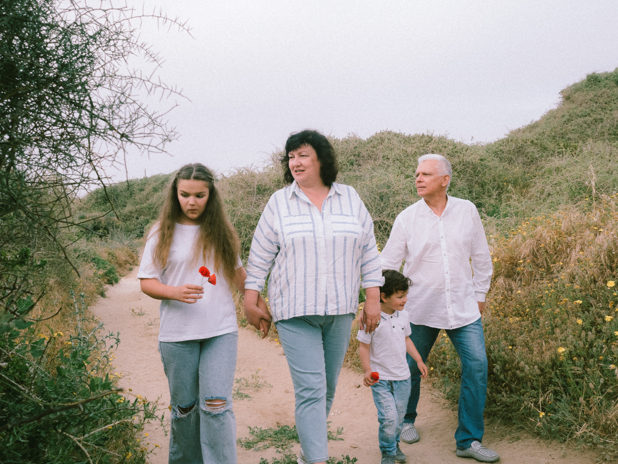 Ксюша и ее семья. Film portrait photographer