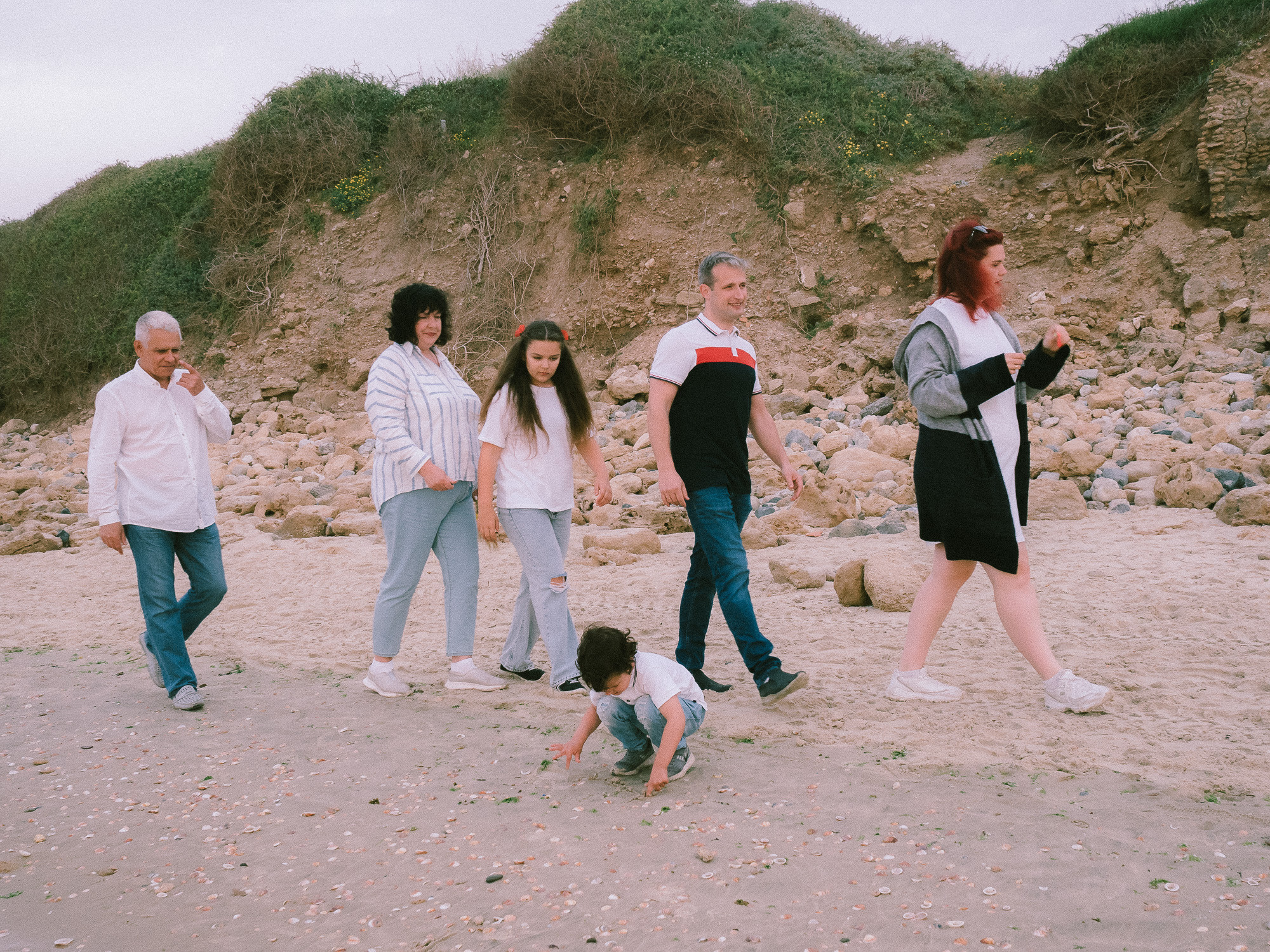 Ксюша и ее семья. Film portrait photographer