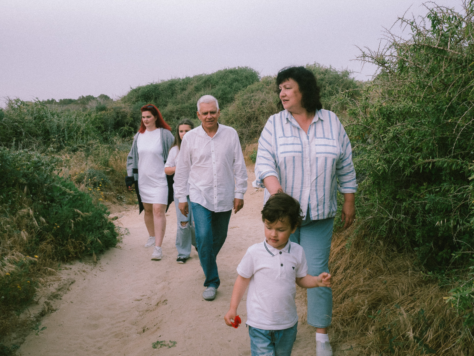 Ксюша и ее семья. Film portrait photographer