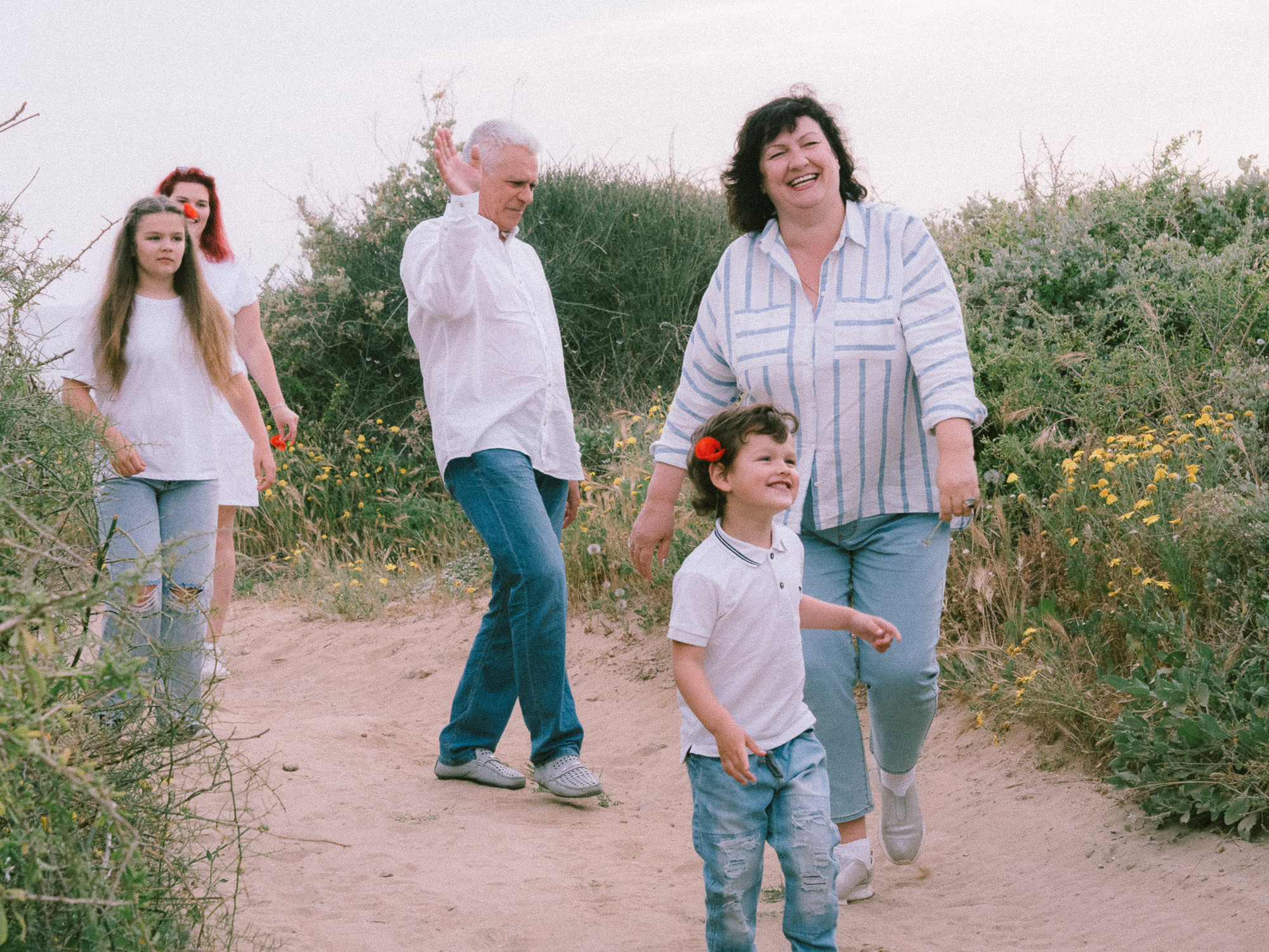 Ксюша и ее семья. Film portrait photographer