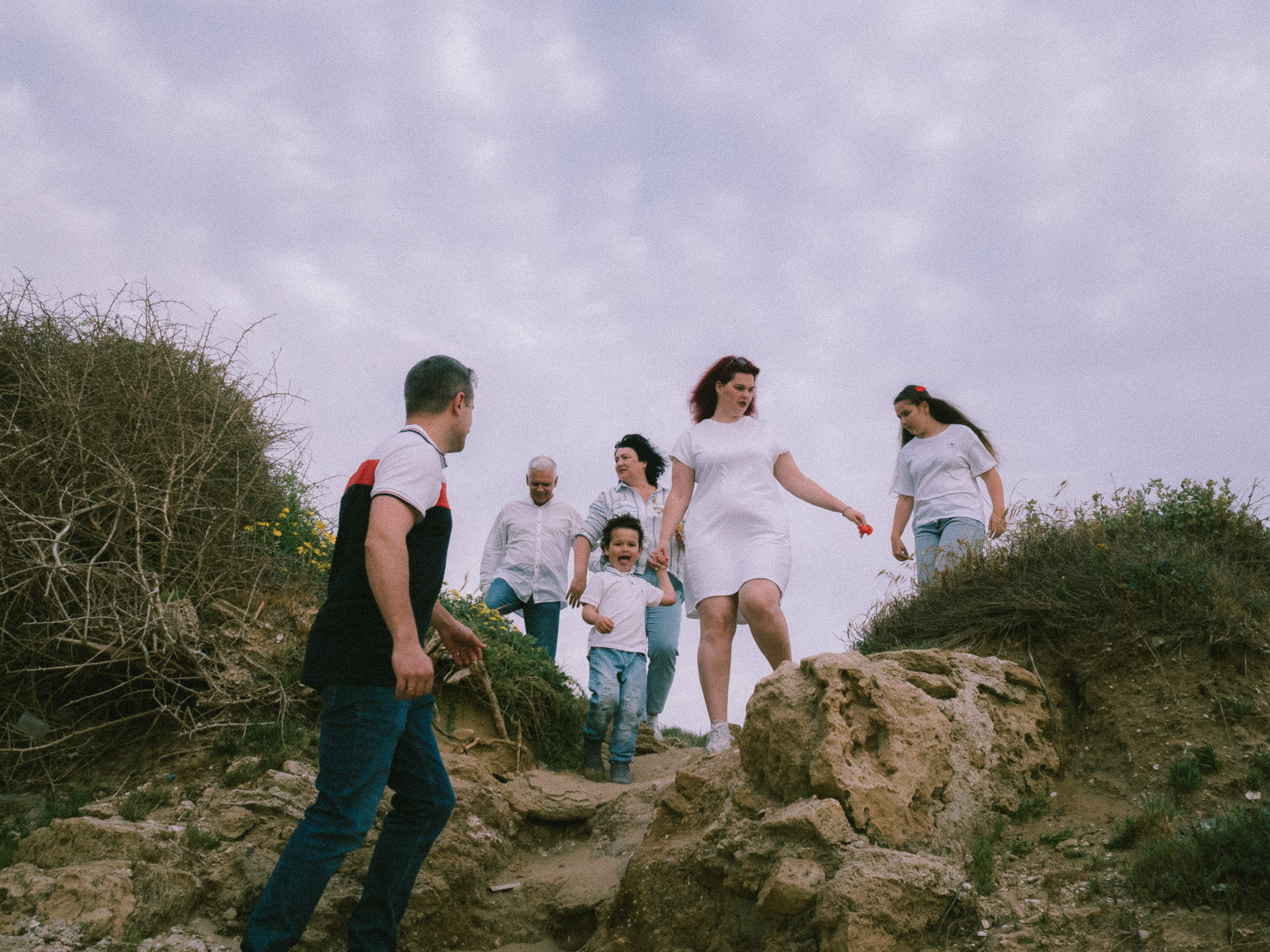 Ксюша и ее семья. Film portrait photographer