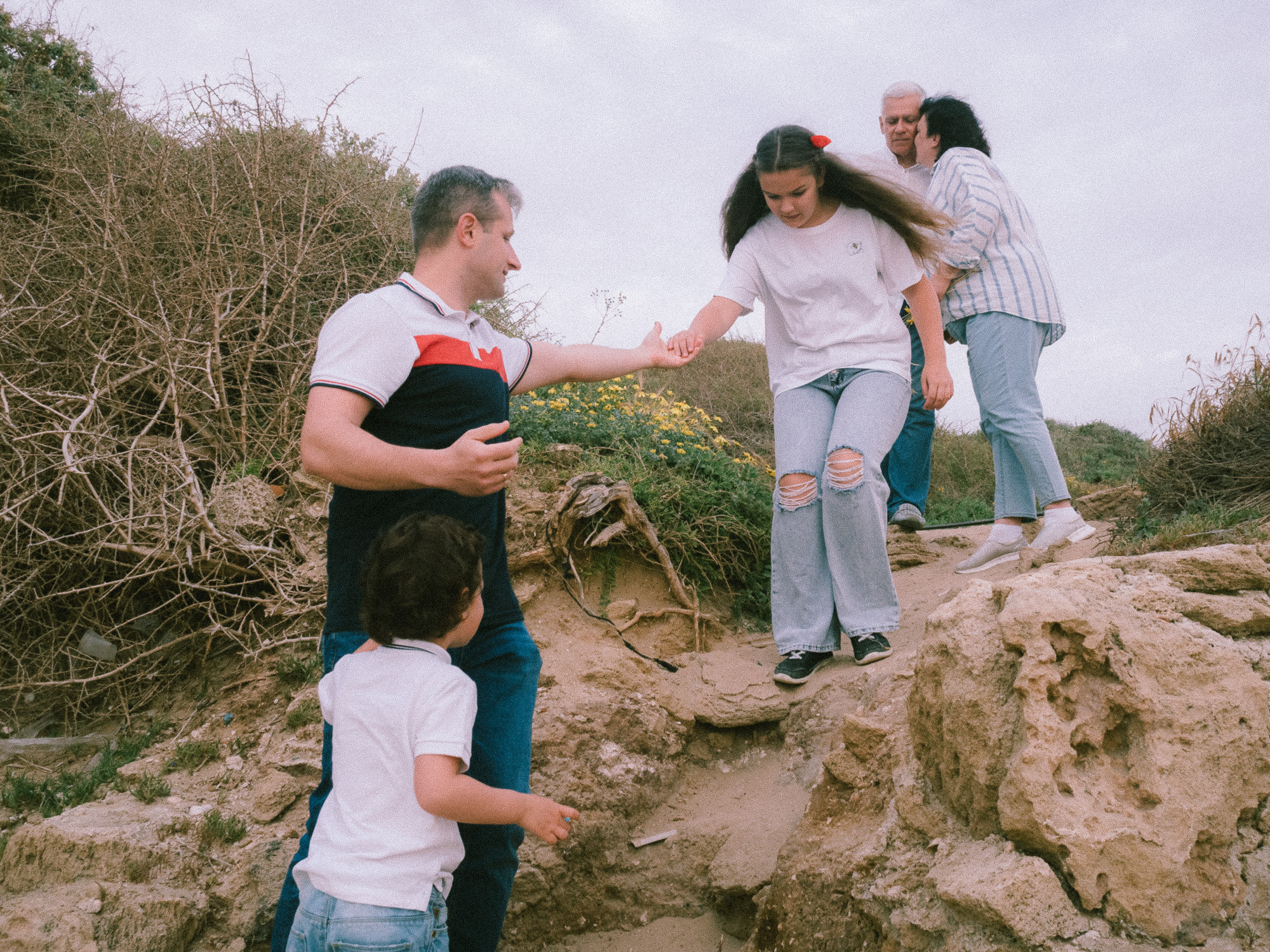 Ксюша и ее семья. Film portrait photographer