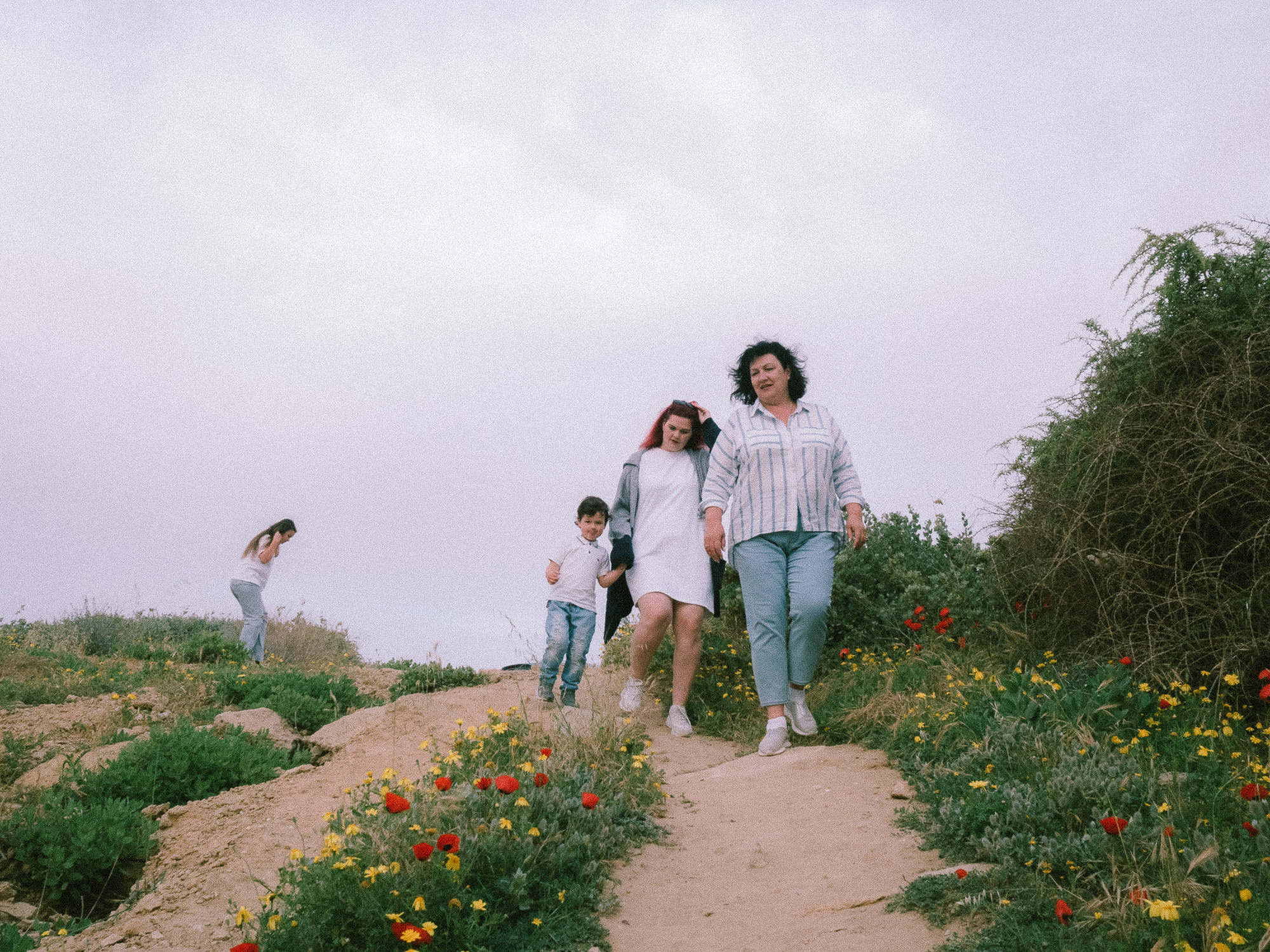 Ксюша и ее семья. Film portrait photographer