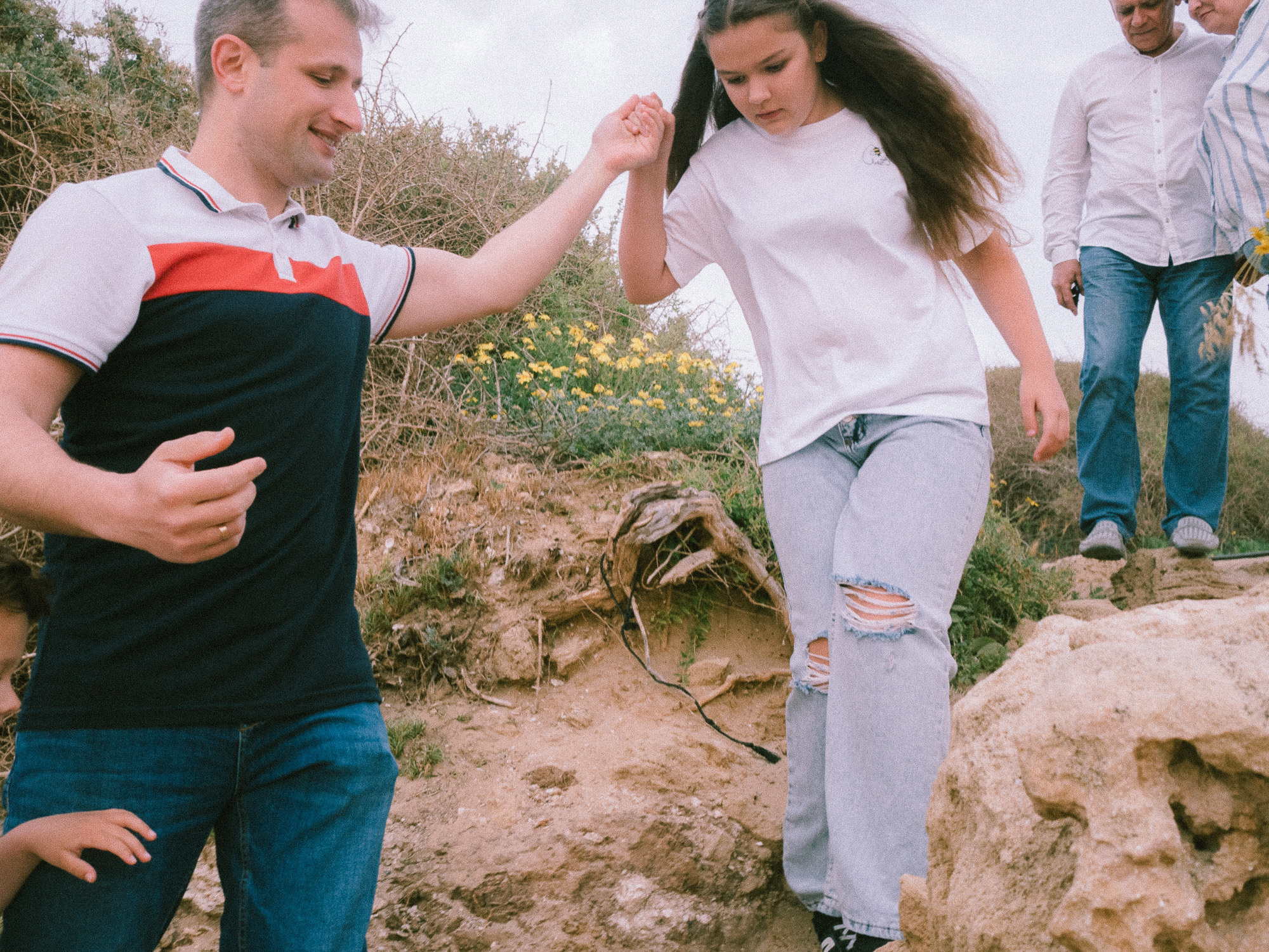 Ксюша и ее семья. Film portrait photographer