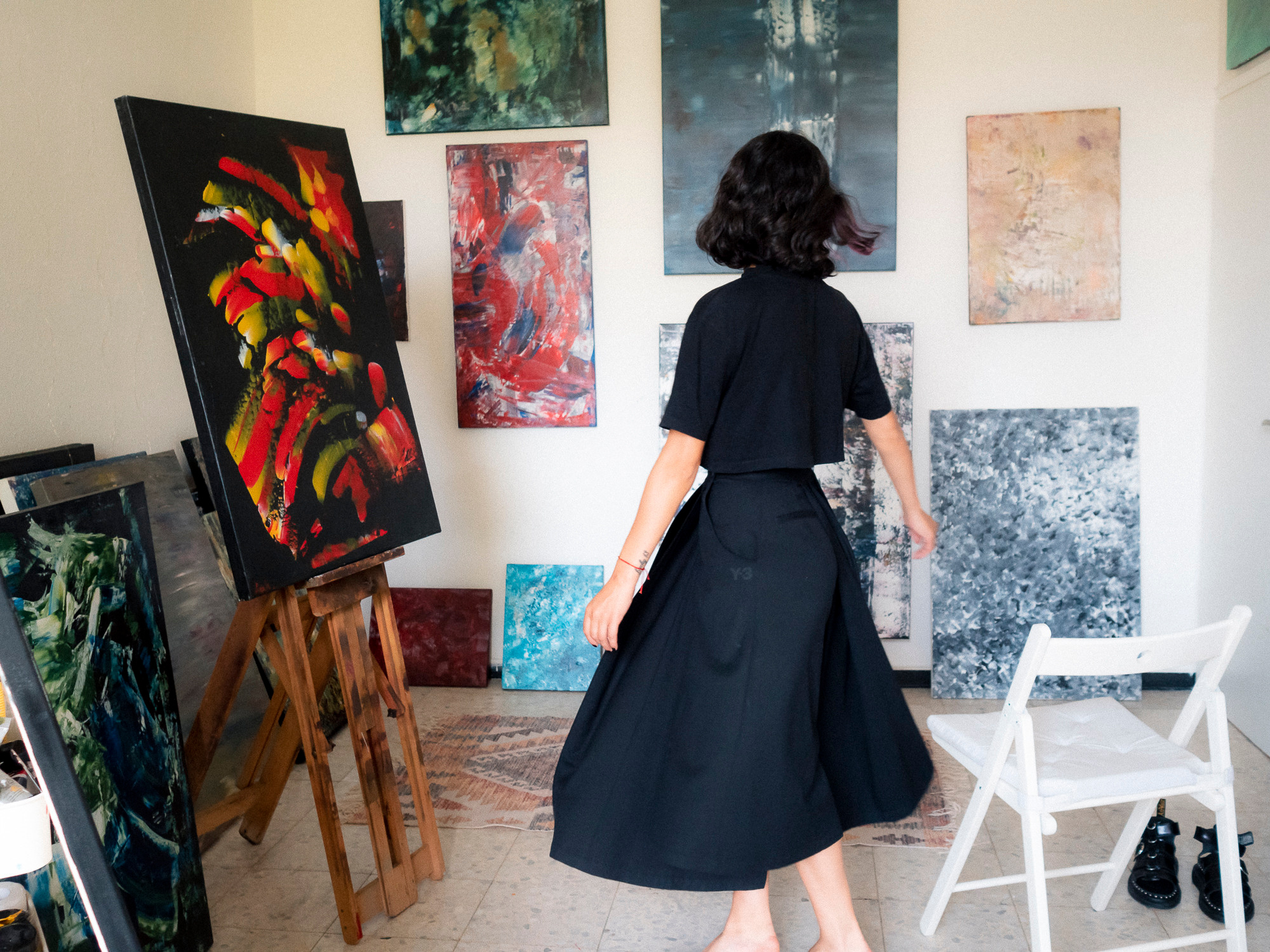 Сальвина. Film photographer