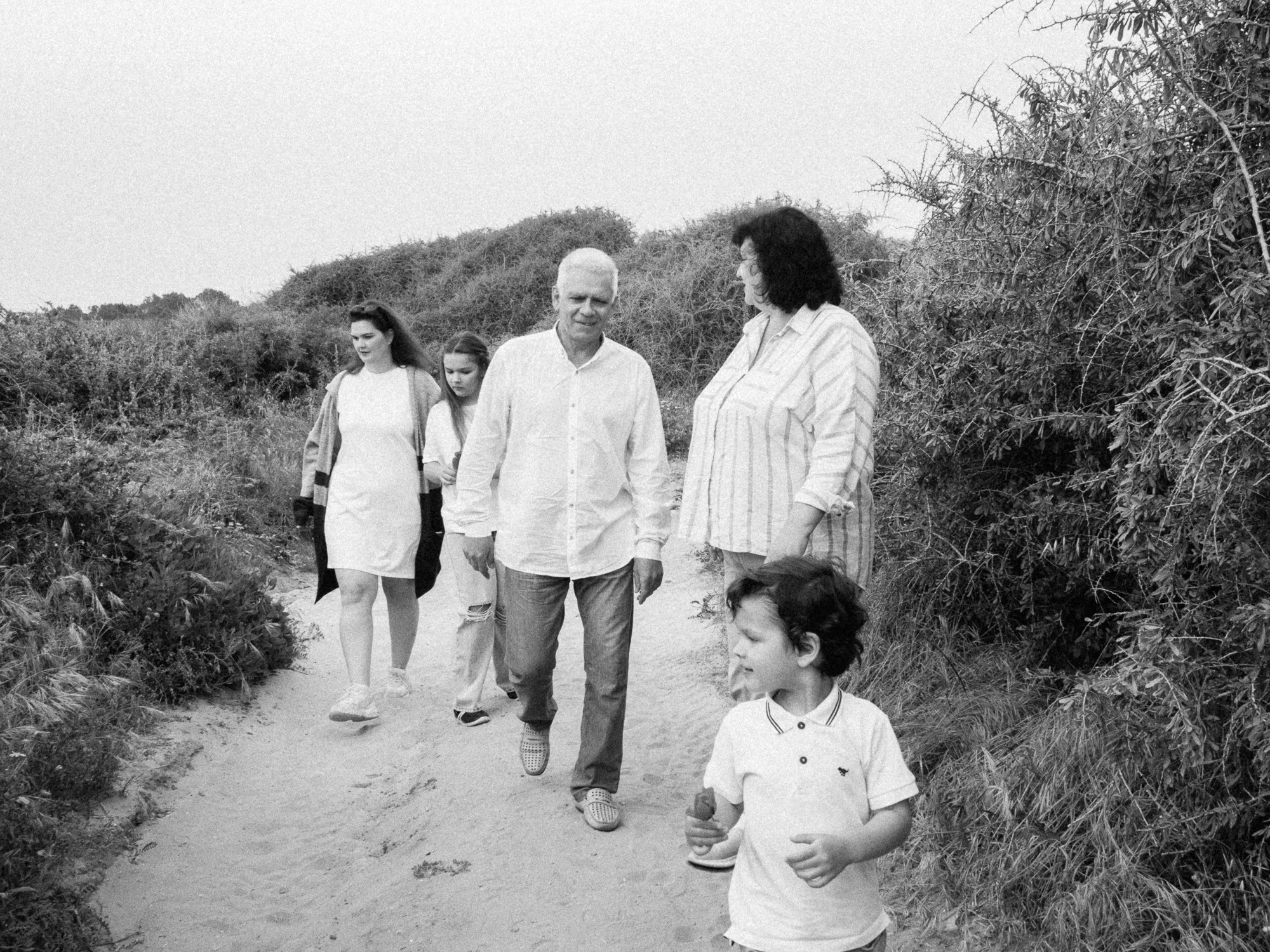 Ксюша и ее семья. Film portrait photographer