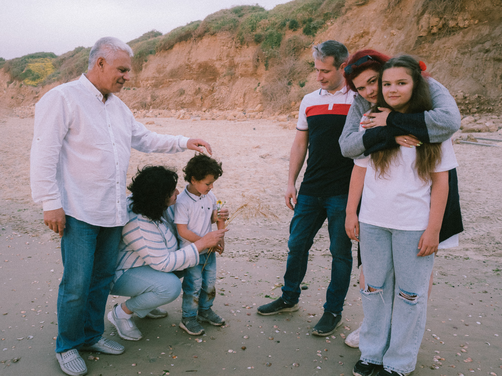 Ксюша и ее семья. Film portrait photographer