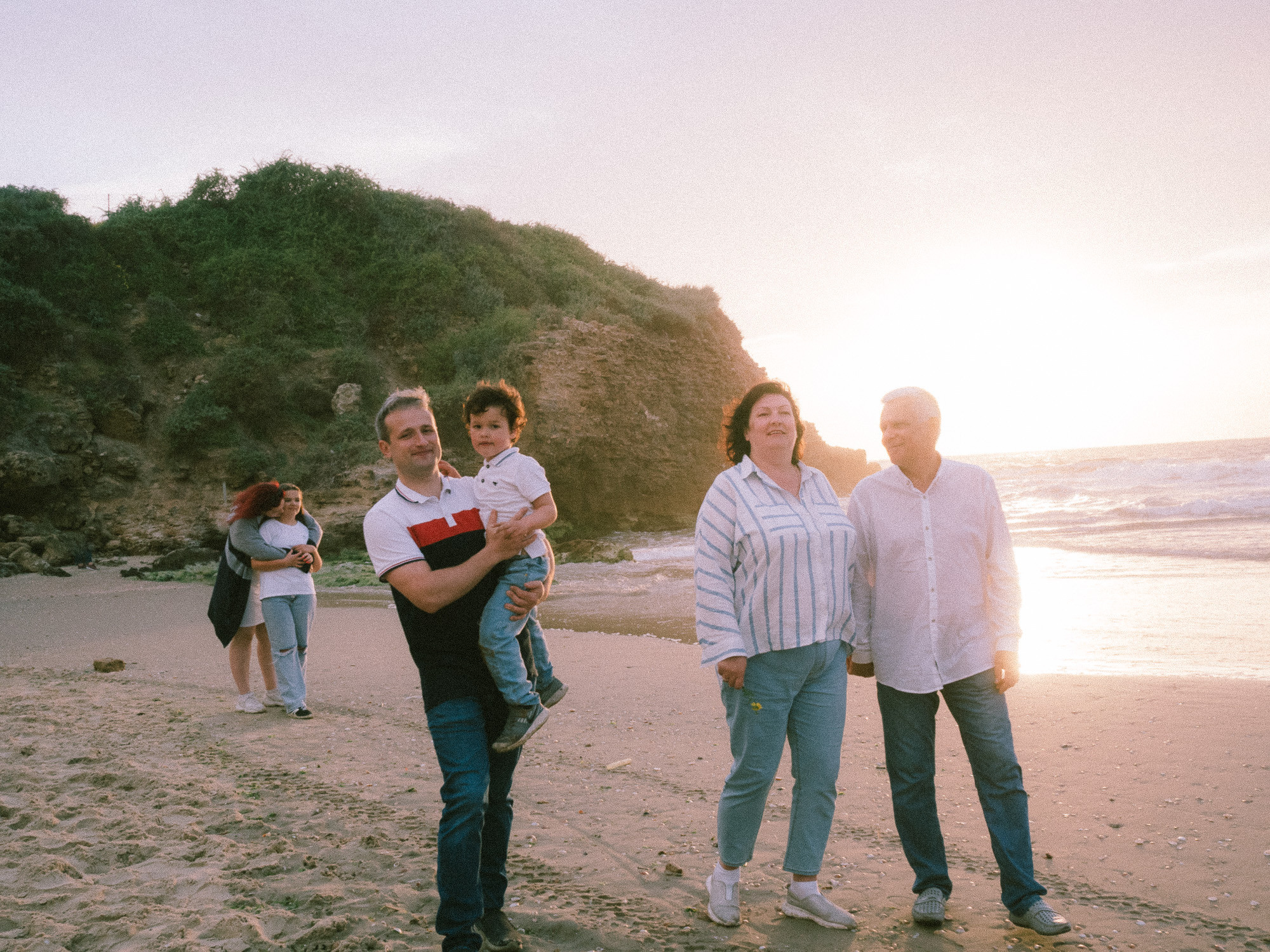 Ксюша и ее семья. Film portrait photographer