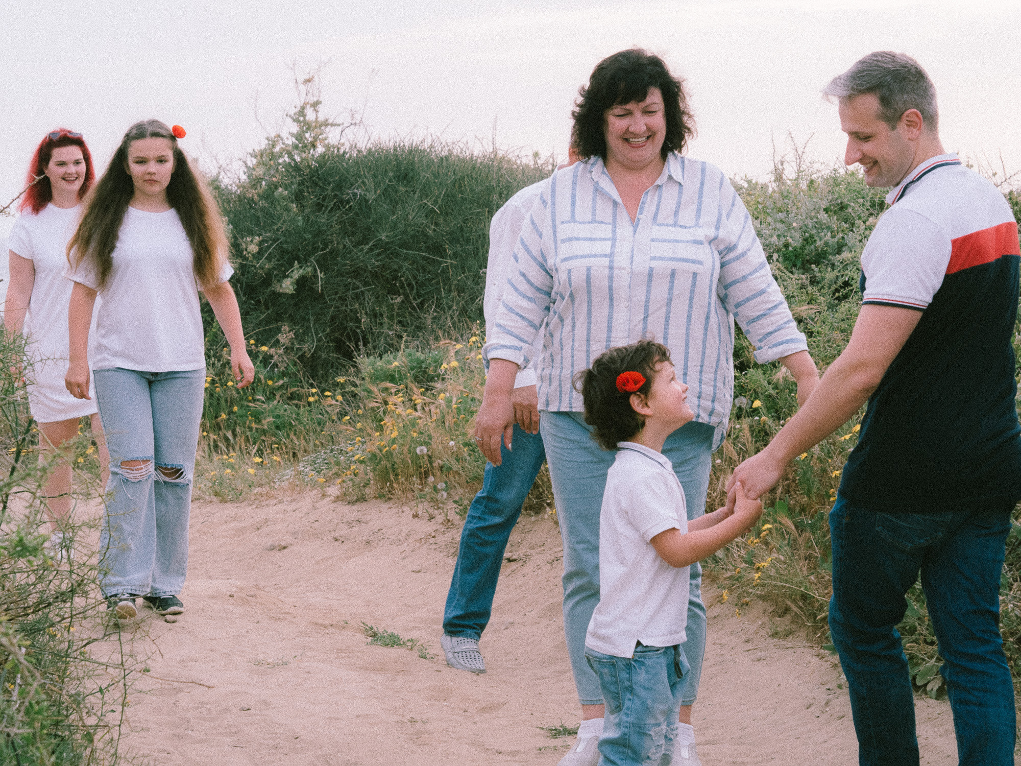 Ксюша и ее семья. Film portrait photographer