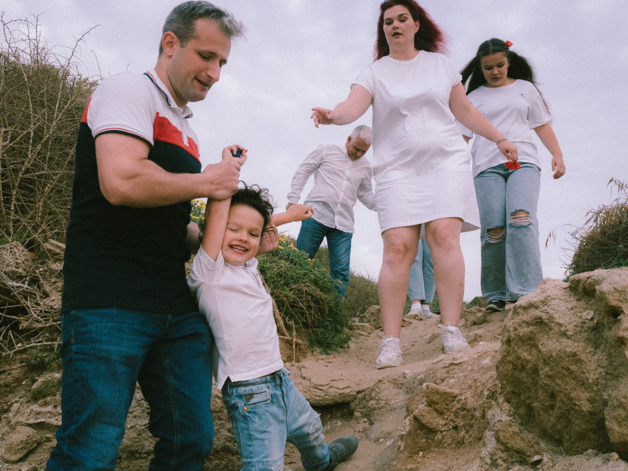 Ксюша и ее семья. Film portrait photographer