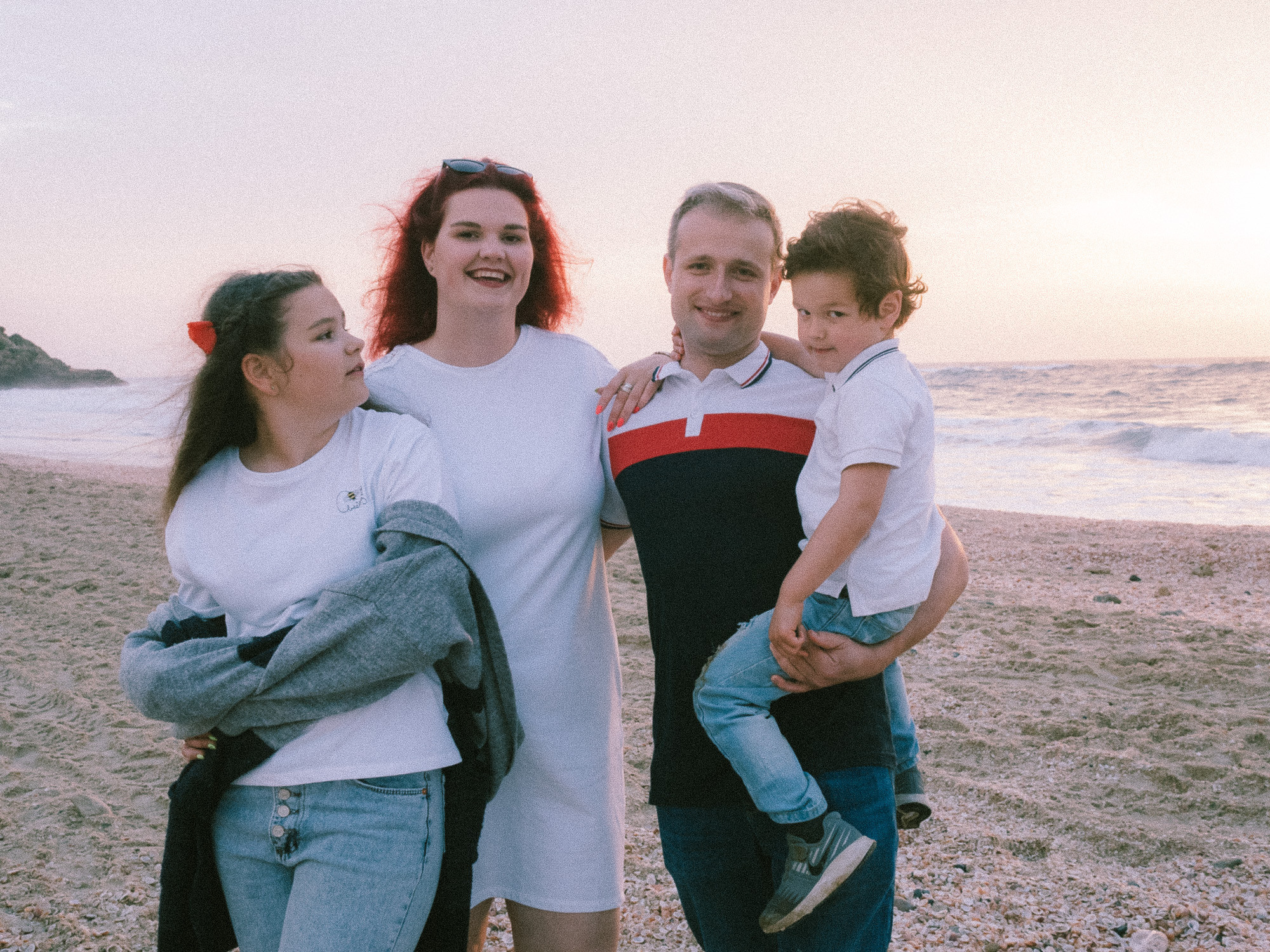 Ксюша и ее семья. Film portrait photographer