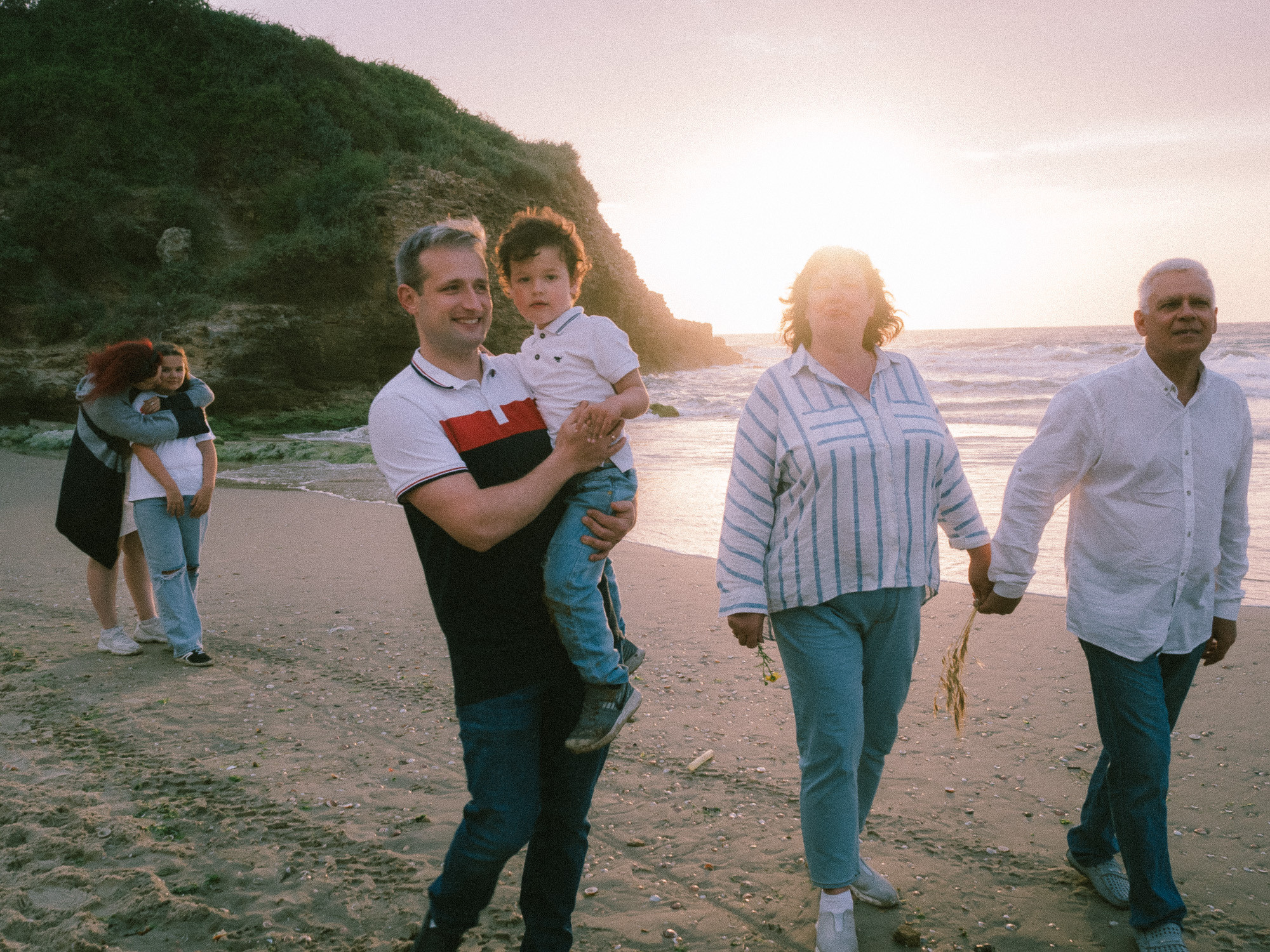 Ксюша и ее семья. Film portrait photographer