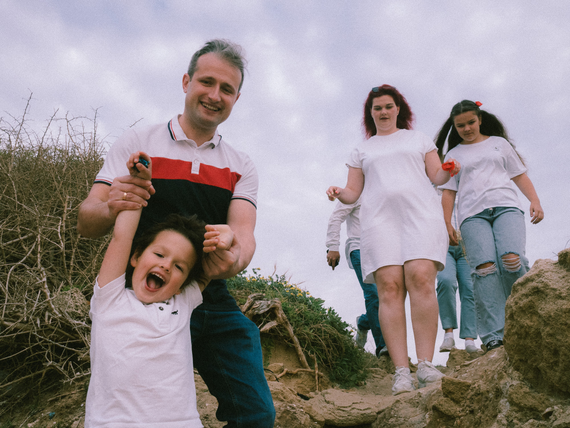 Ксюша и ее семья. Film portrait photographer