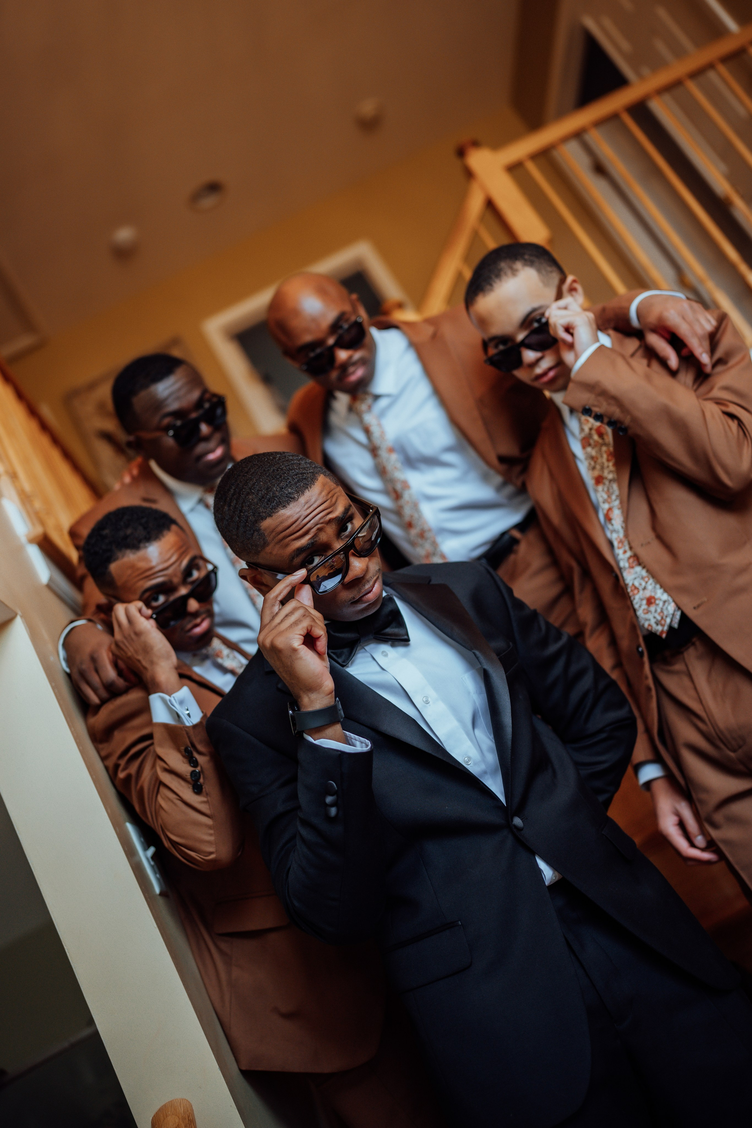 Autumn wedding. Portrait and wedding photographer in New York