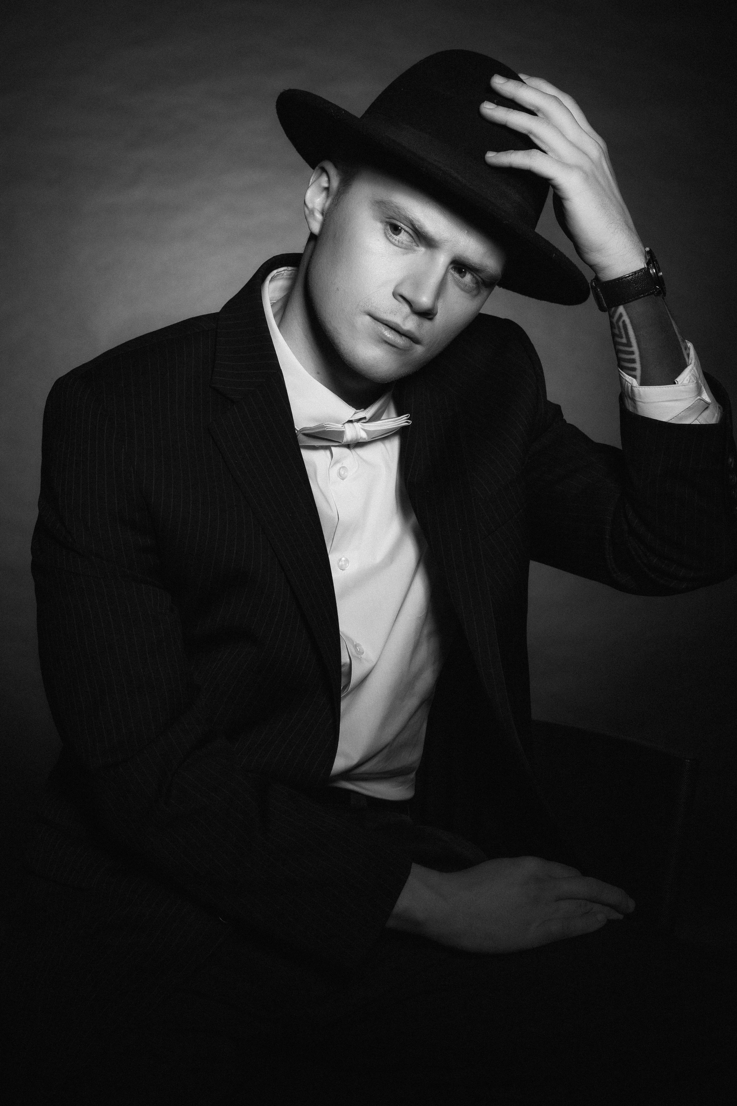 Photoshoot for stand up artist Chris Falman «The Golden Age of Hollywood». Kseny Kolesnik Photography
