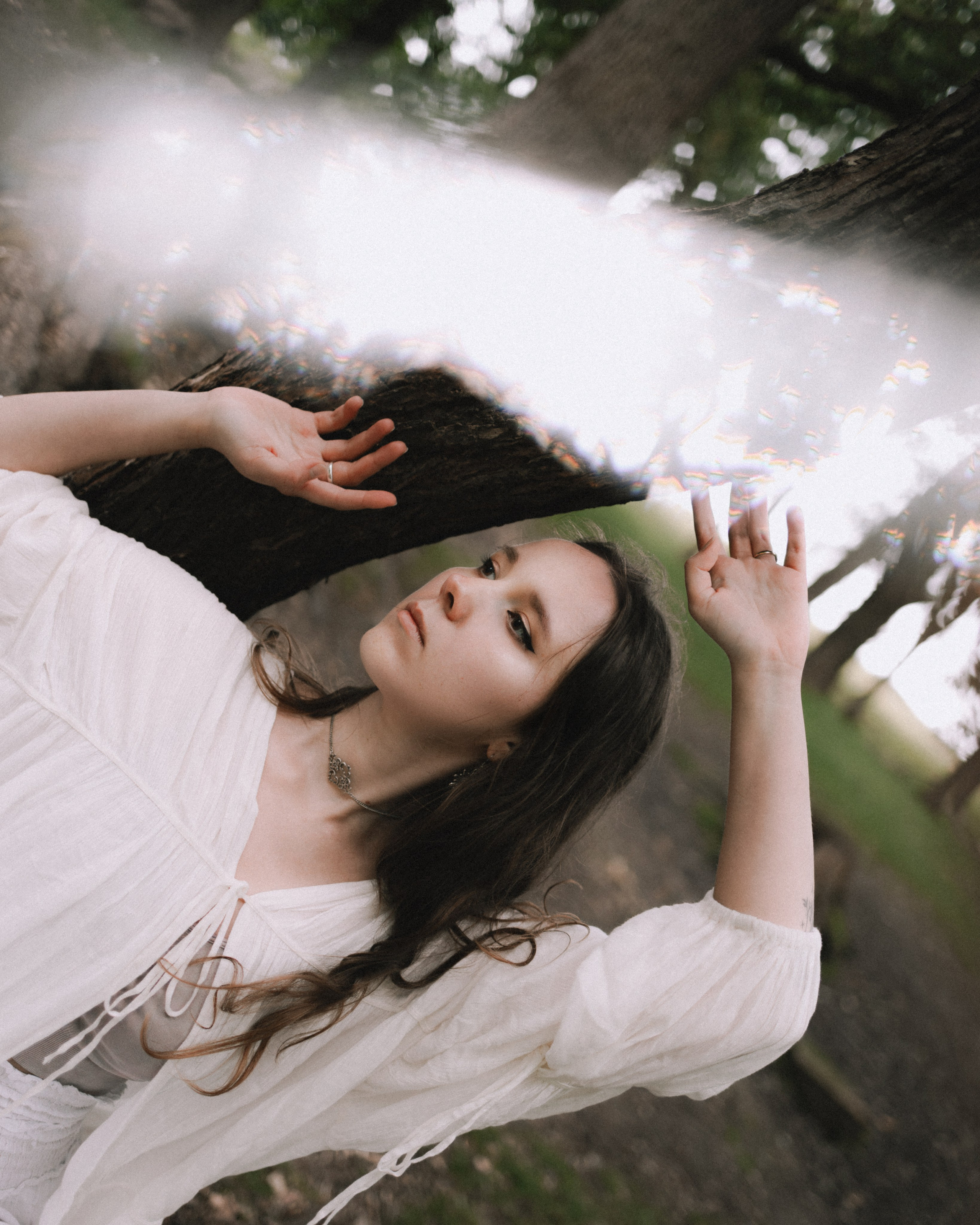 Moody Forest Princess Warrior Photoshoot. Moth & Moss Photography