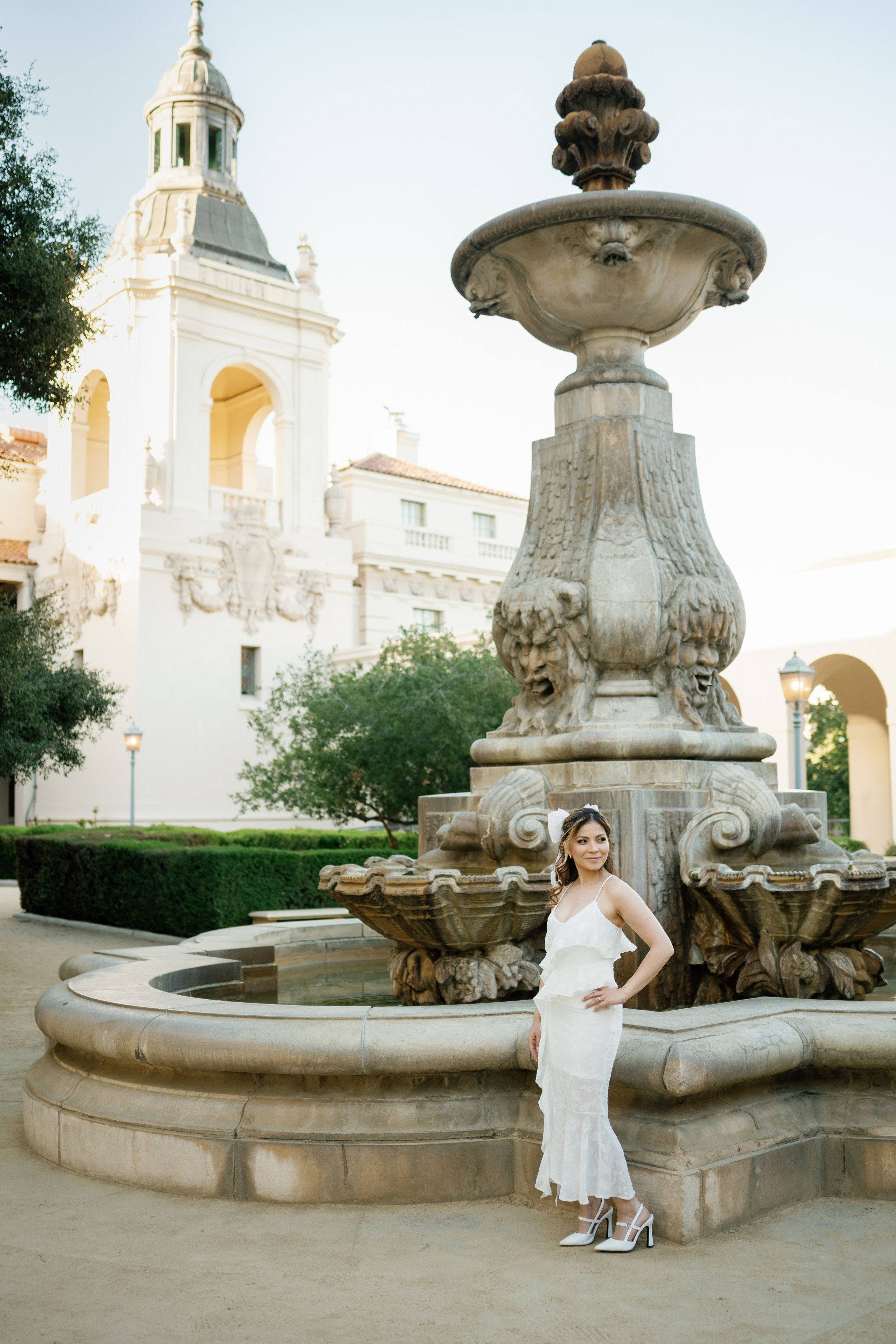 Pasadena City Hall Engagement Photoshoot, California. Wedding Photography & Videography Team in California, Los Angeles, San Francisco, San Diego and Travel