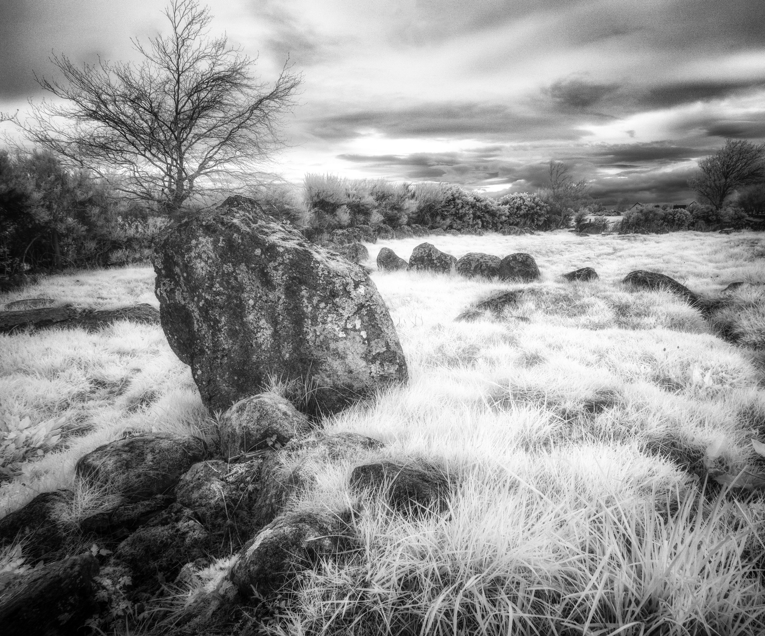 Ancient Sites. Infrared Scotland