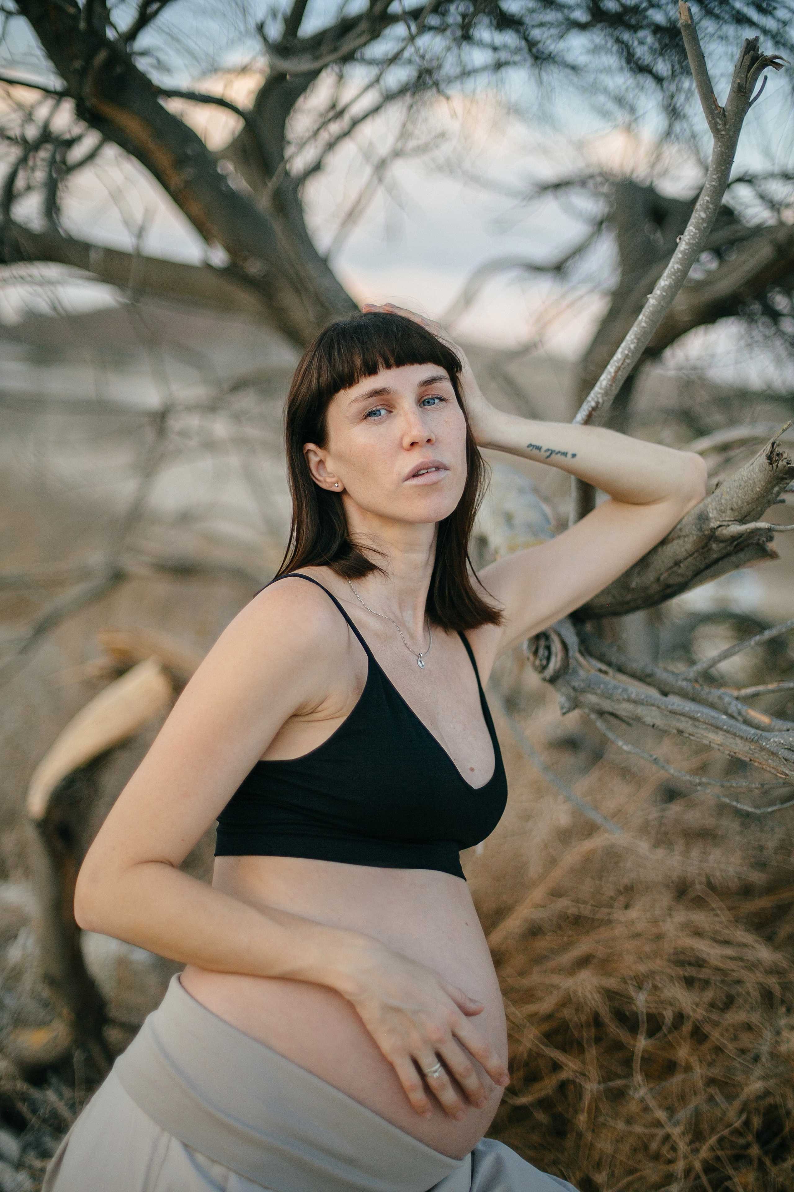 Kiryat Tivon field. Family photographer in Israel