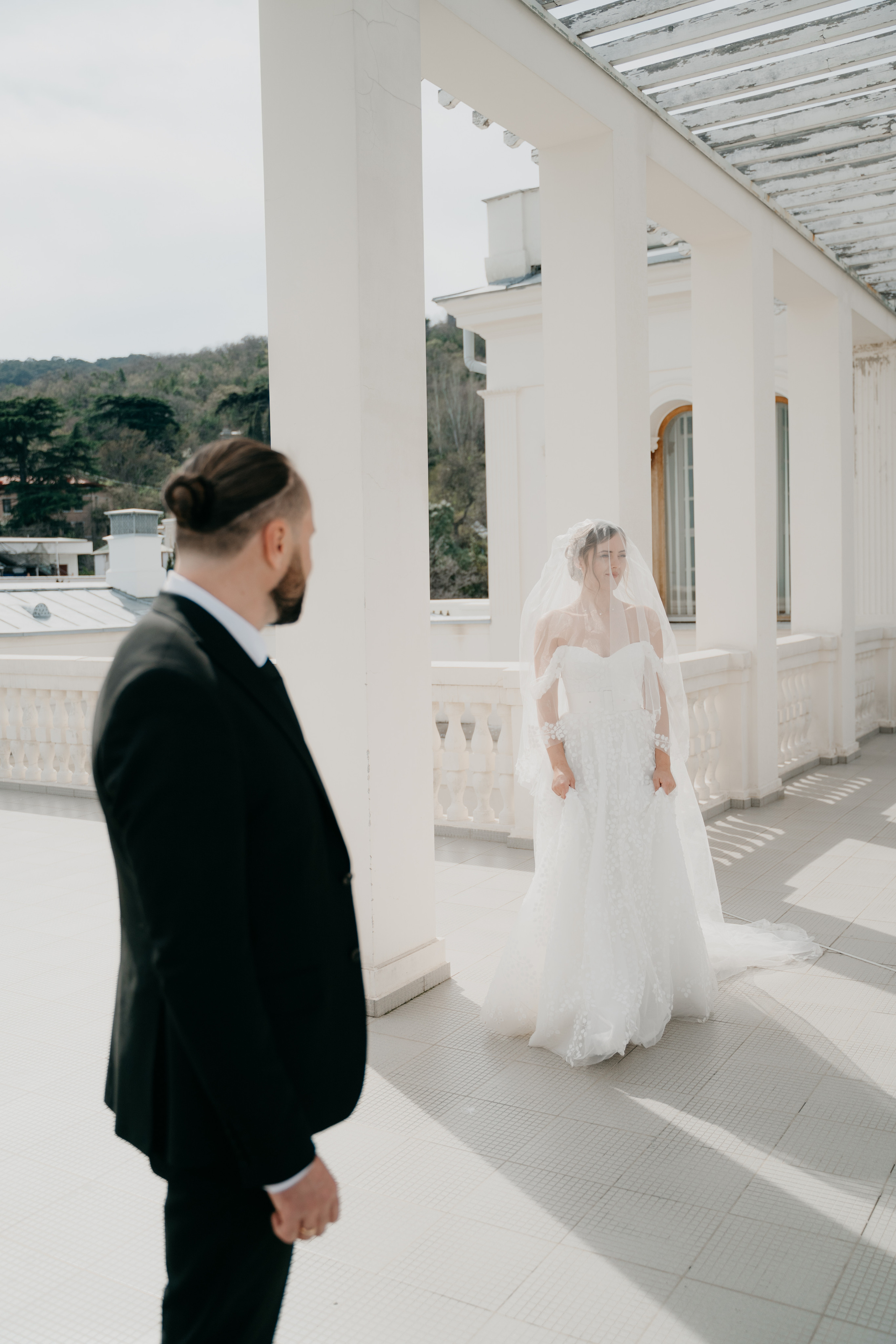 Узунджа и Ливадийский. Свадьба в апреле в Крыму. Свадебный и семейный фотограф Алексей Попов. Штутгарт, Германия