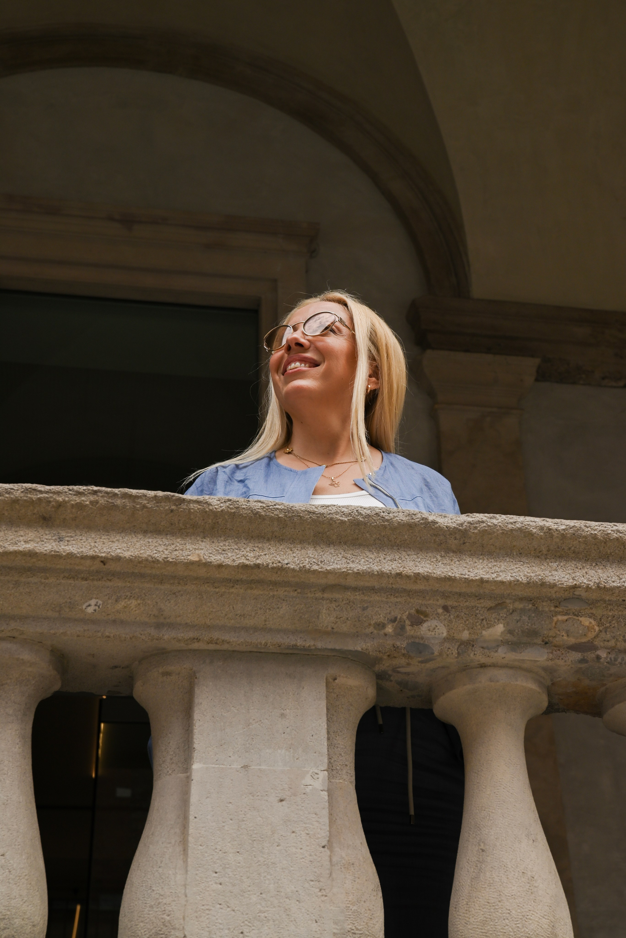 Walking in the center of Milan