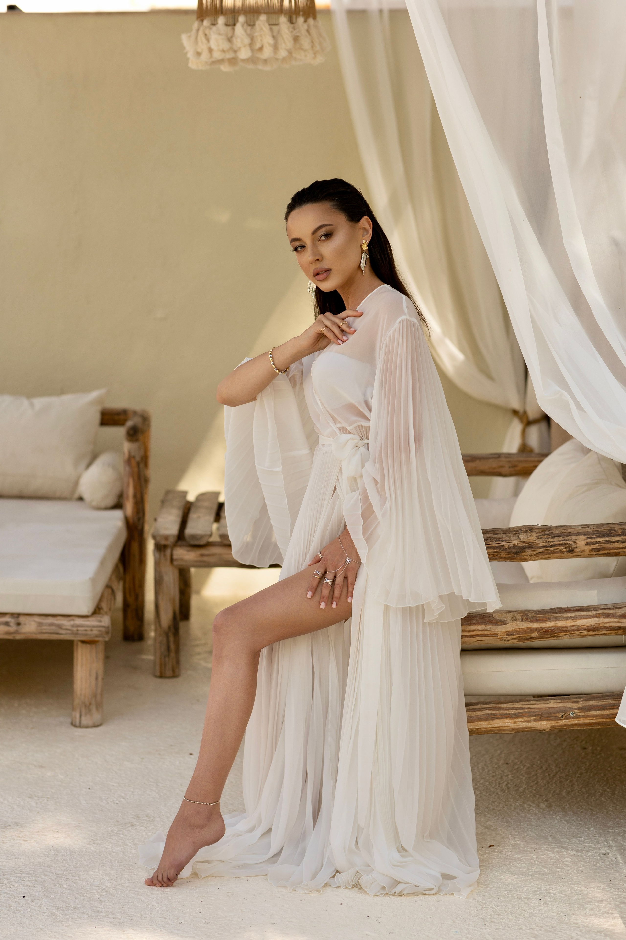 Бассейн в бохо стиле. Фотосессии в Анталии, Кемере, Сиде, Белеке, Каше Djamilya Akkanat