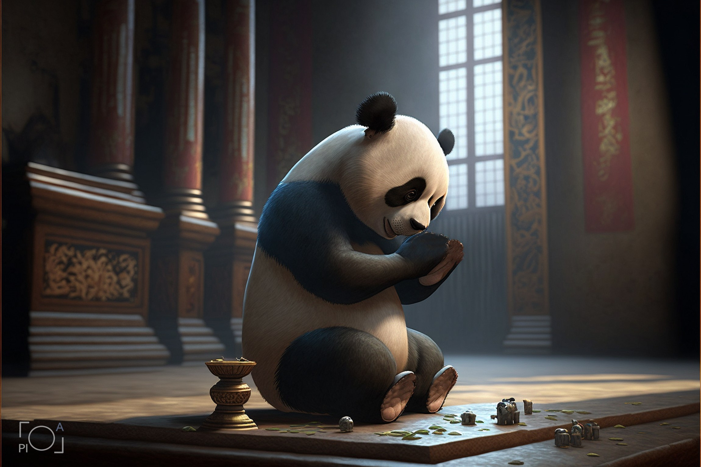 The history of pandas. Photographer in Shanghai — Lola Pidluskaya