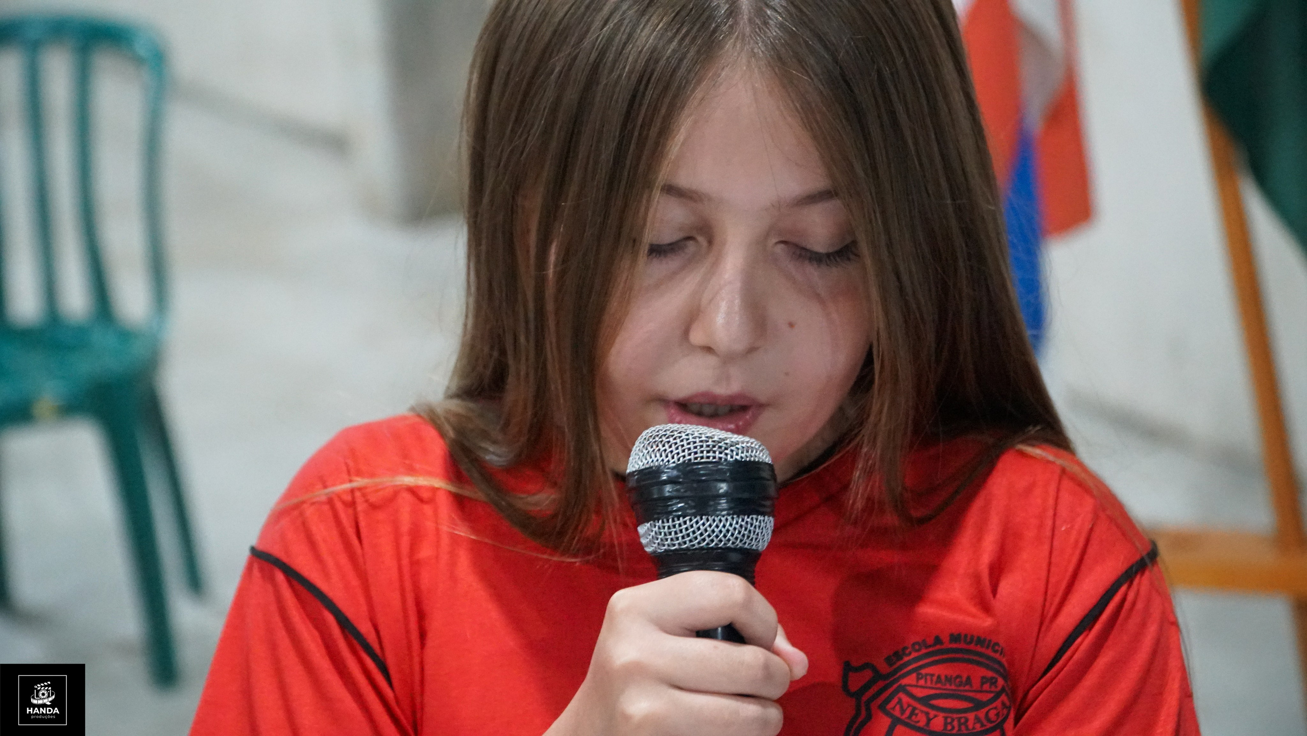 Noite autógrafos colégio Aurélio Buarque de Holanda. Handa Produções