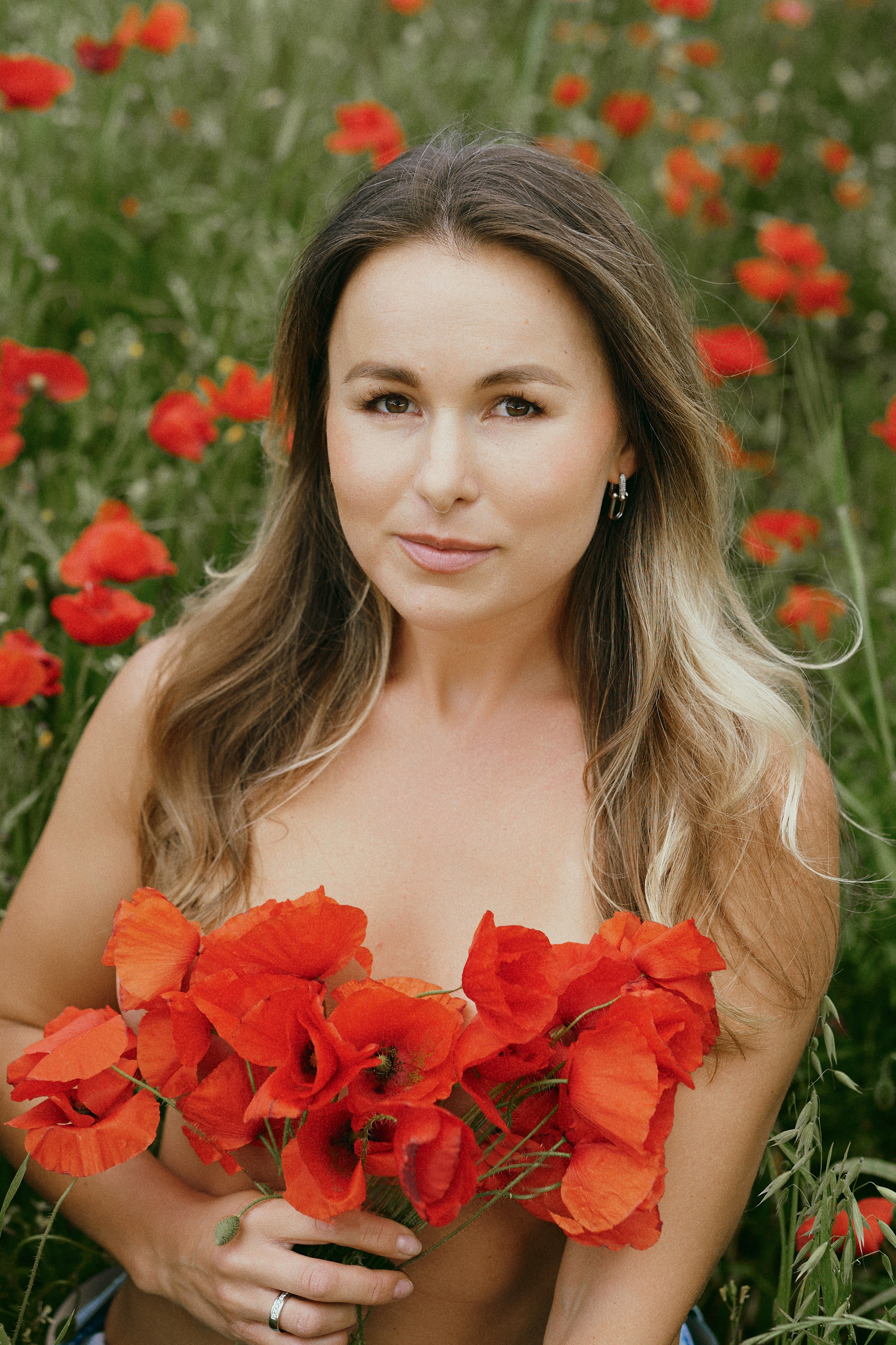 Маки. Кристина и Полина. Фотограф в Барселоне Жанна Захарченко