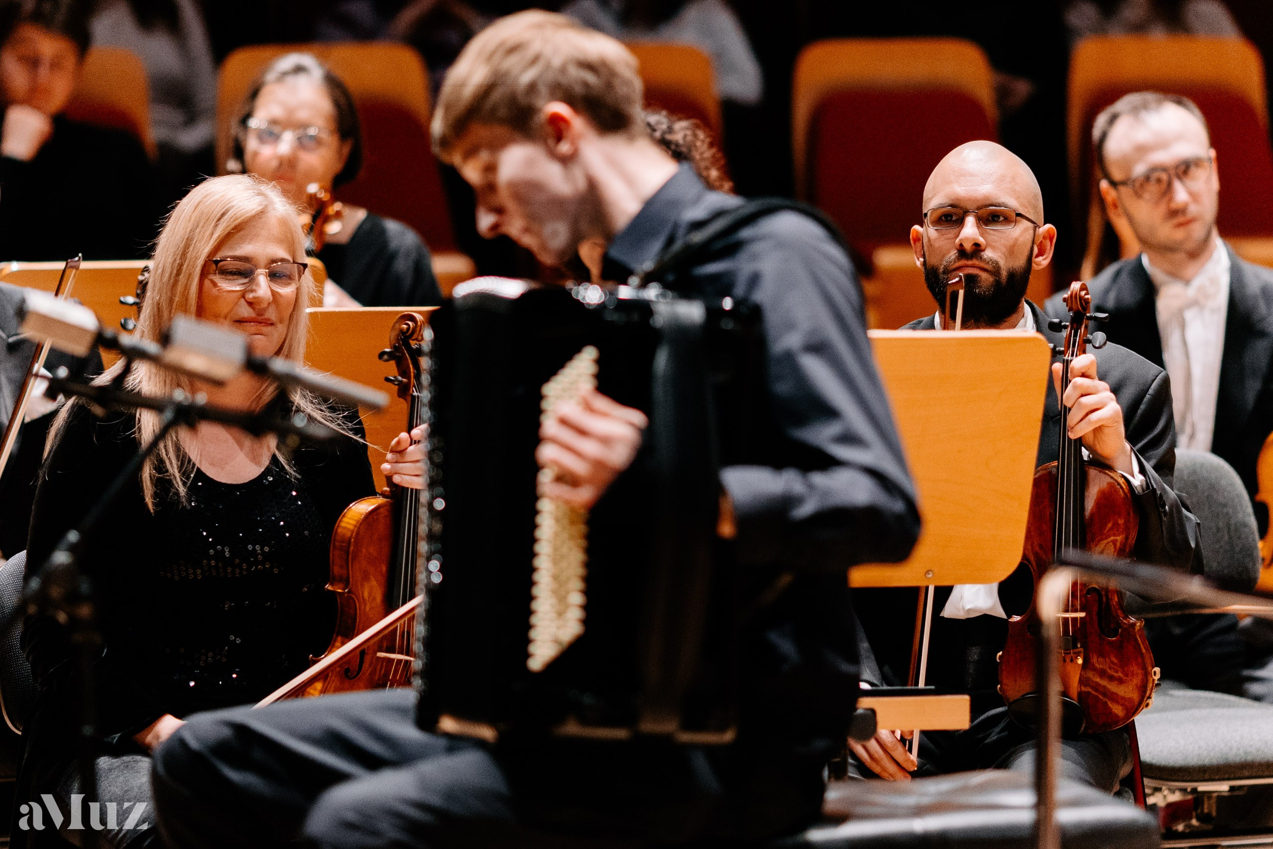 Koncert dyplomantów aMuz w Polskiej Filharmonii Bałtyckiej. Fotograf Ślubny Warszawa - Sesje Biznesowe Rodzinne Eventy