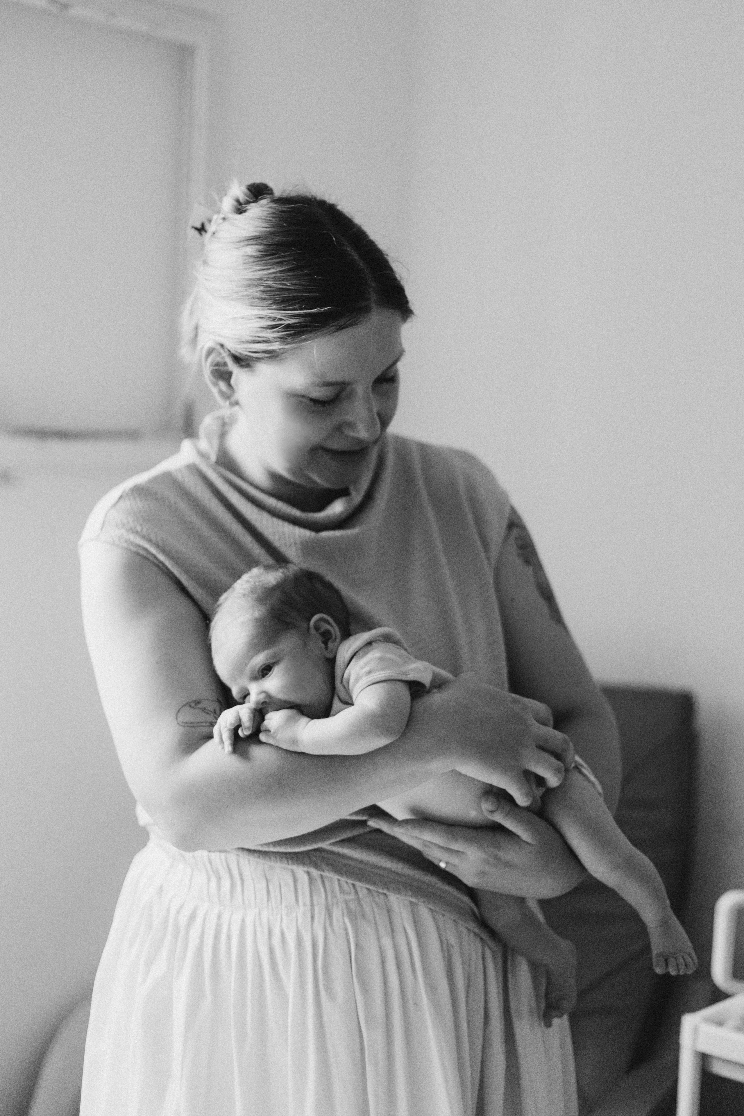 Ella 2 month. Family photographer in Israel