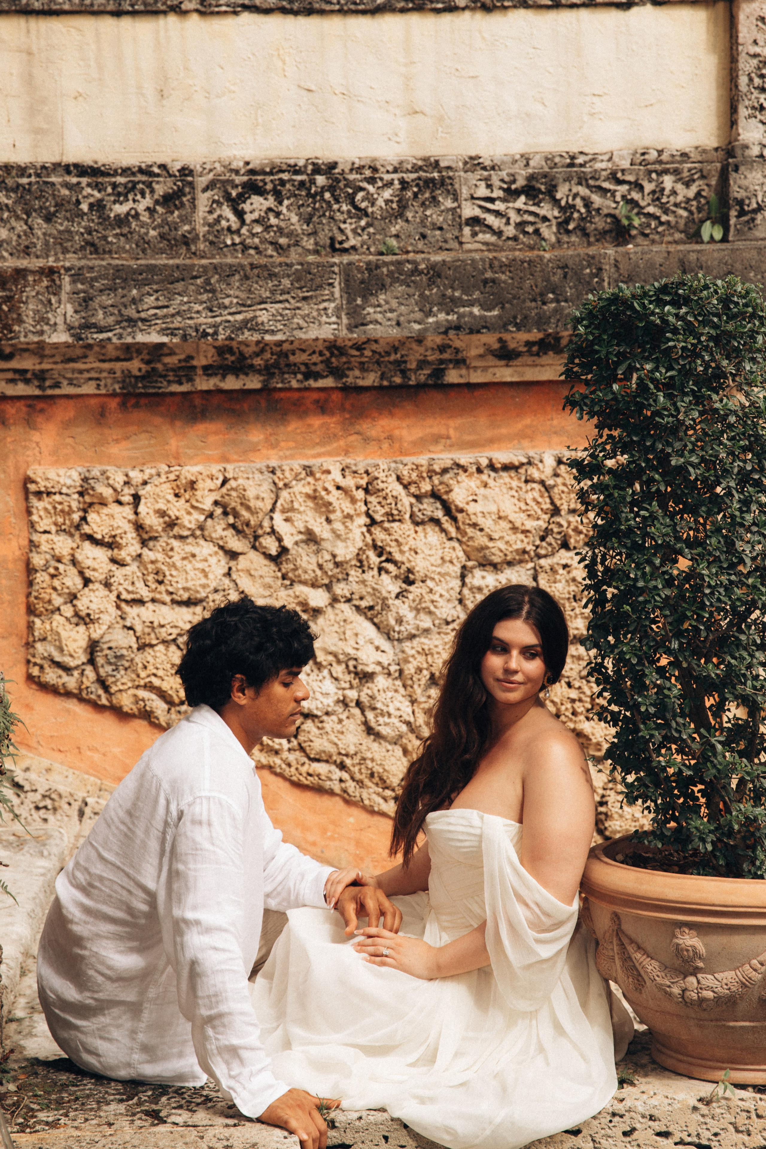 Lindsay & Kirk | Elopement at Vizcaya Museum & Gardens