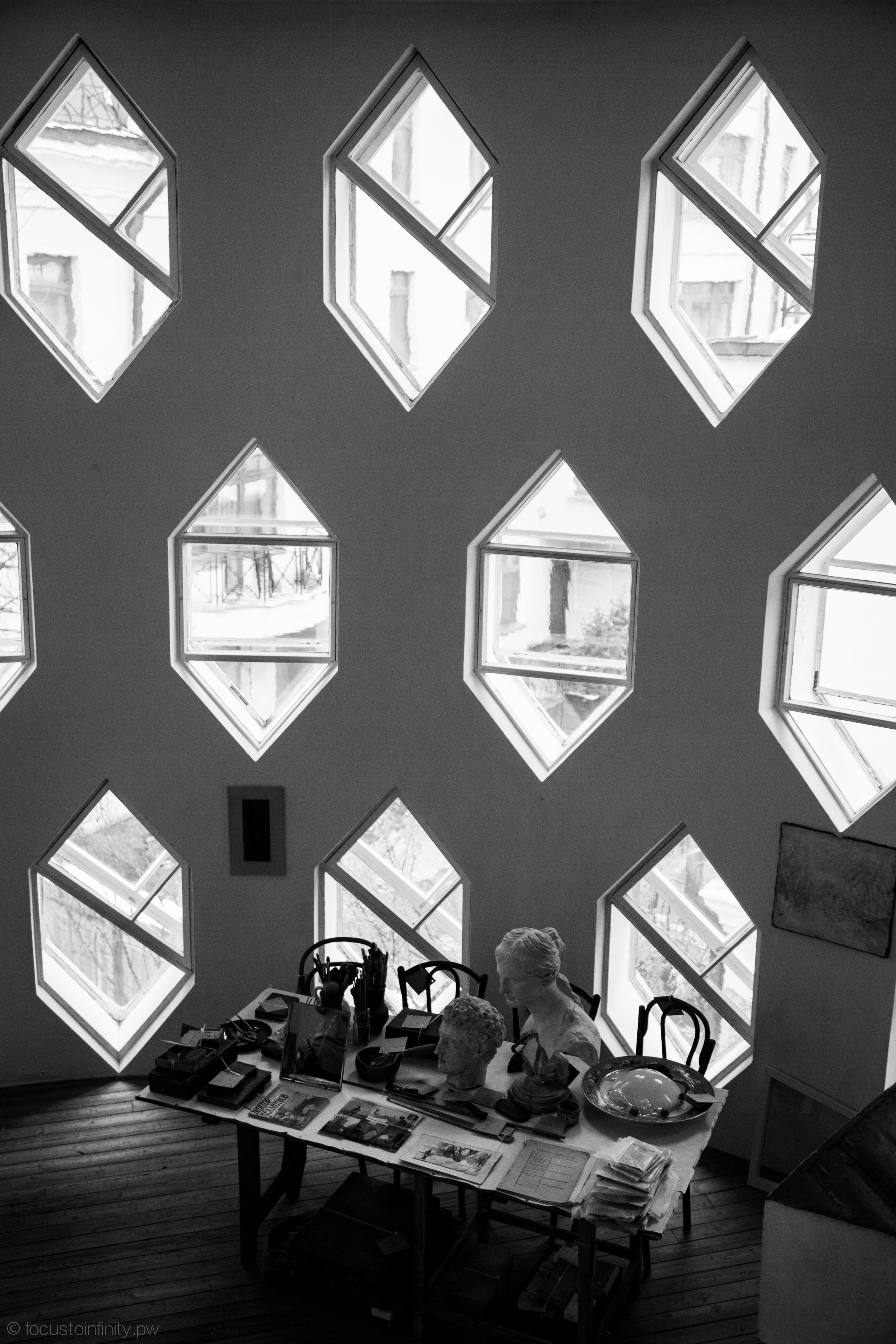 Melnikow-Haus in Moskau. Maria Chistyakovа — Fotografin in Karlsruhe, Baden-Baden und Umgebung