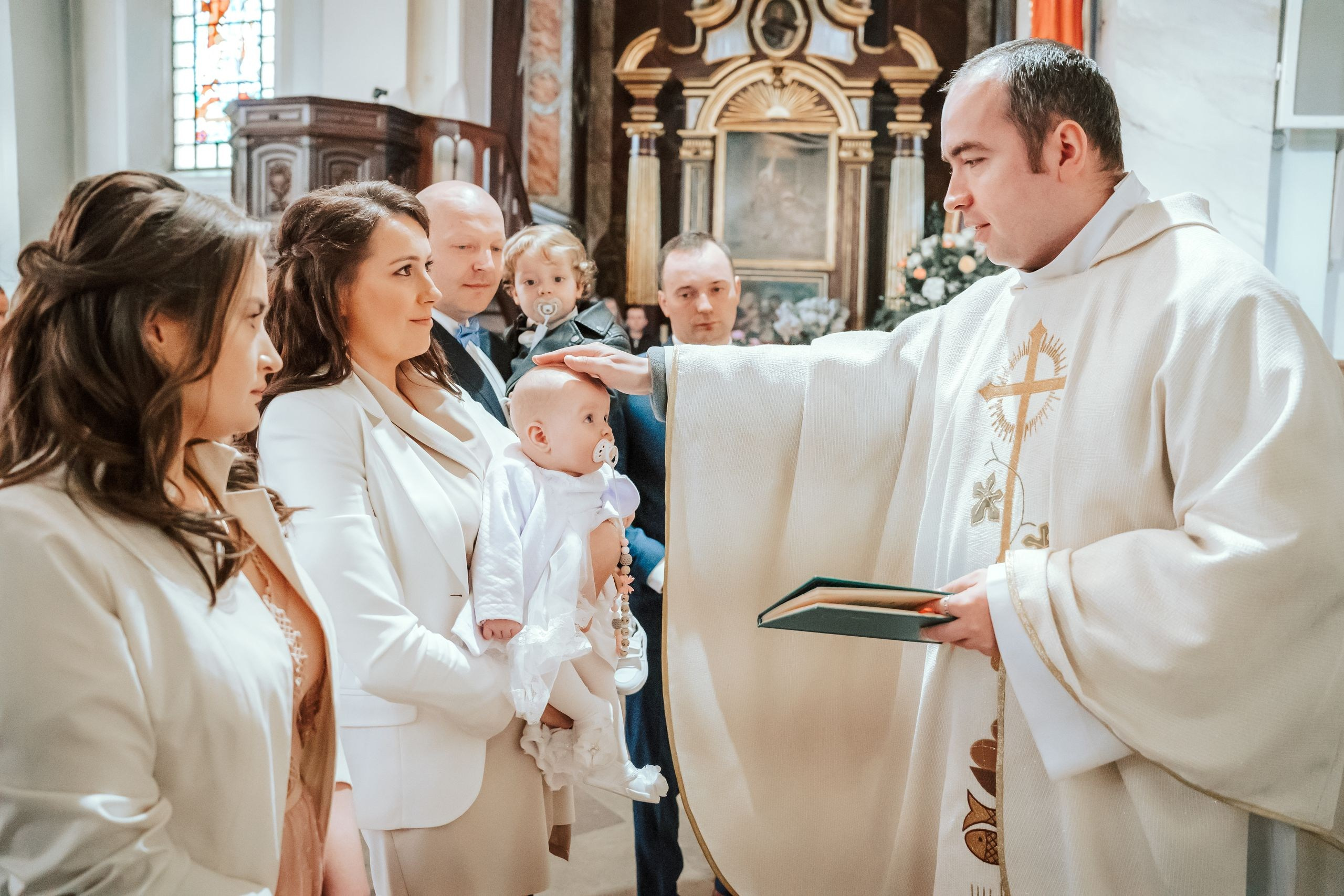 Chrzest Święty Klaudii. Michał Kaźmierczyk - Fotograf