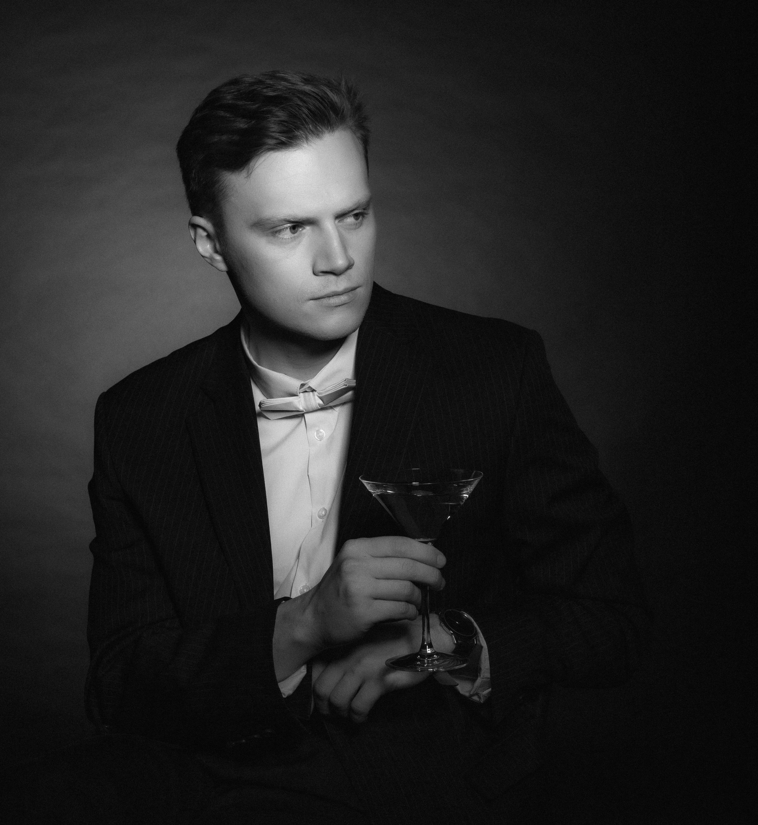 Photoshoot for stand up artist Chris Falman «The Golden Age of Hollywood». Kseny Kolesnik Photography