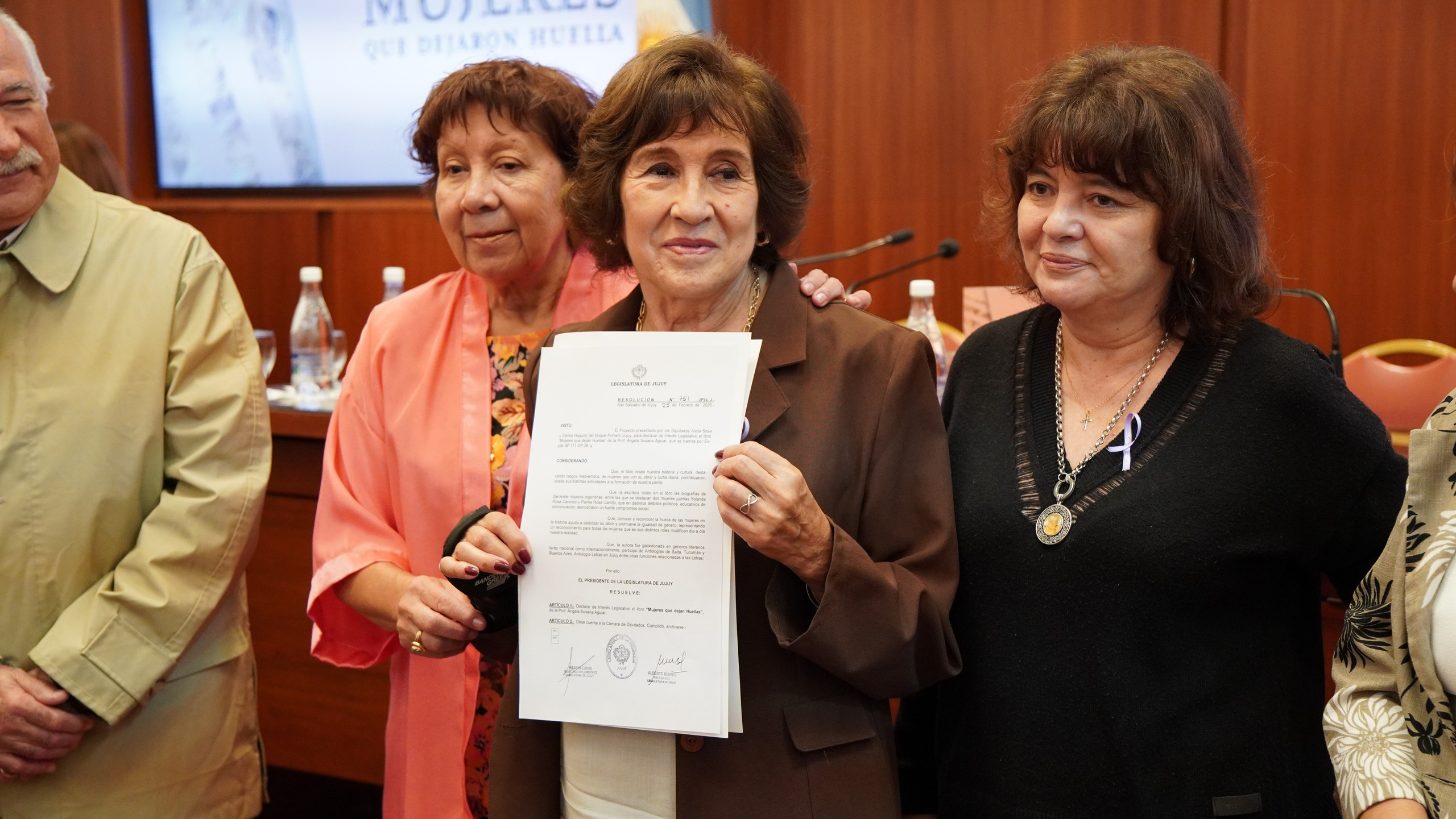 Presentación de libro, Legislatura de Jujuy. Cuarta Pared