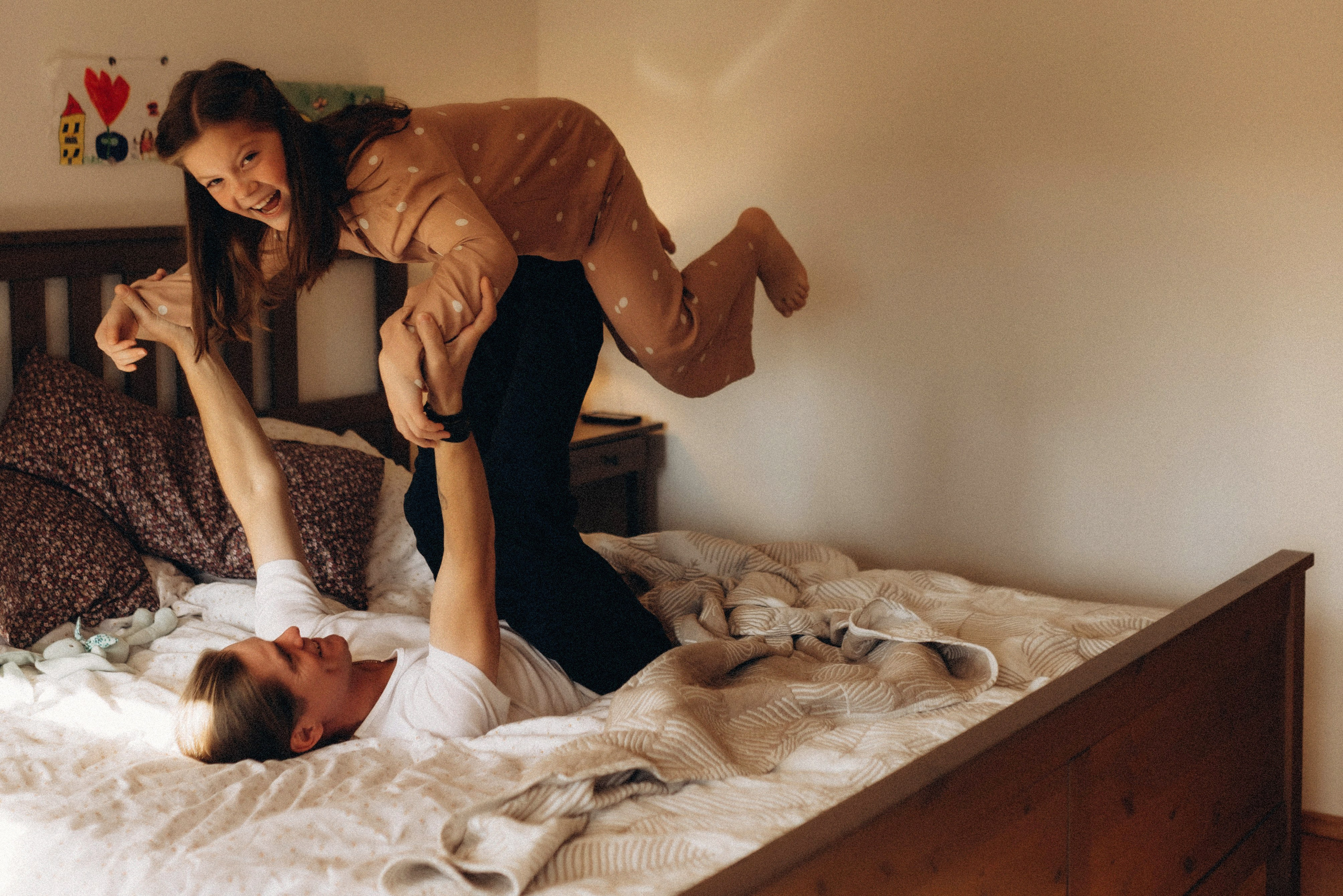 Семейная домашняя фотосессия. Семейный фотограф Лейпциг, Германия