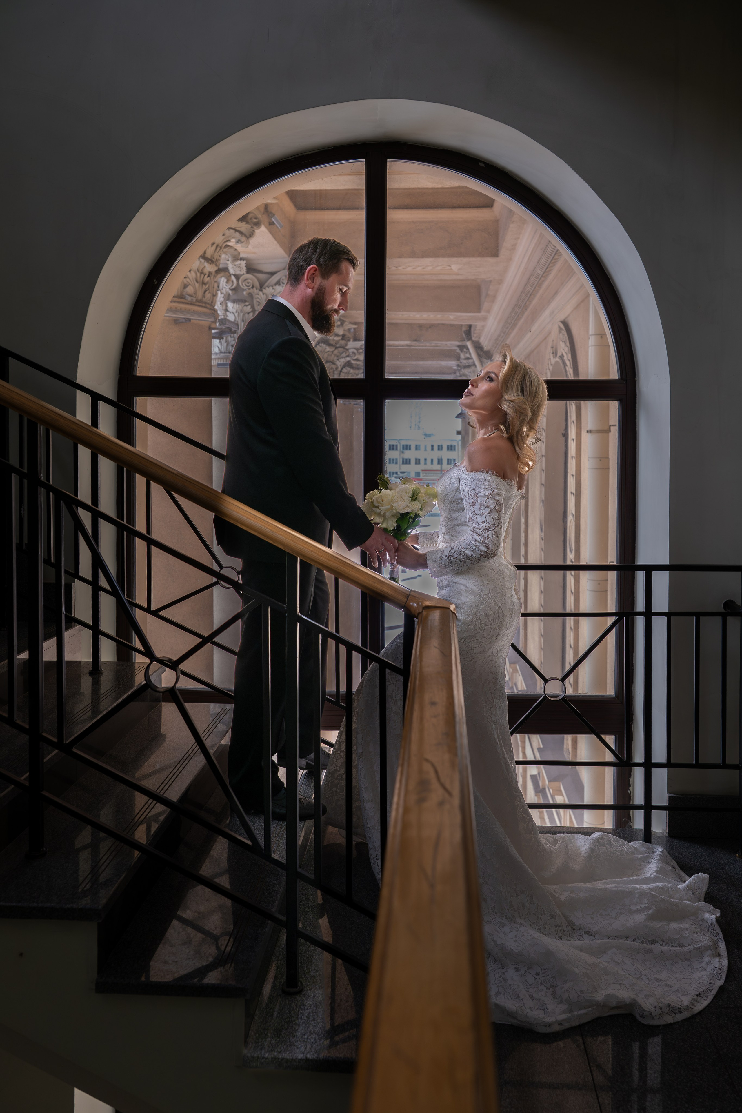 Wedding photography in theater. JourneyUP Visuals