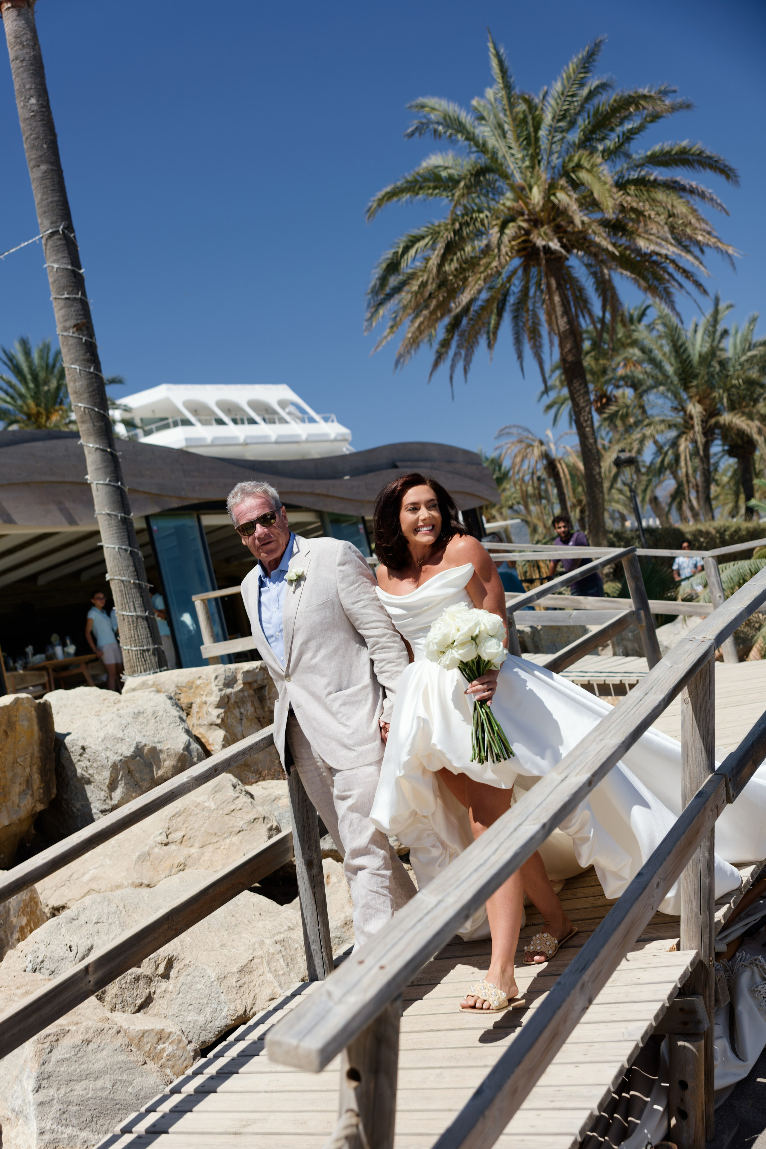Beach Wedding in Marbella PREVIEW. Destination Wedding Photographer — Nikita Burtsev