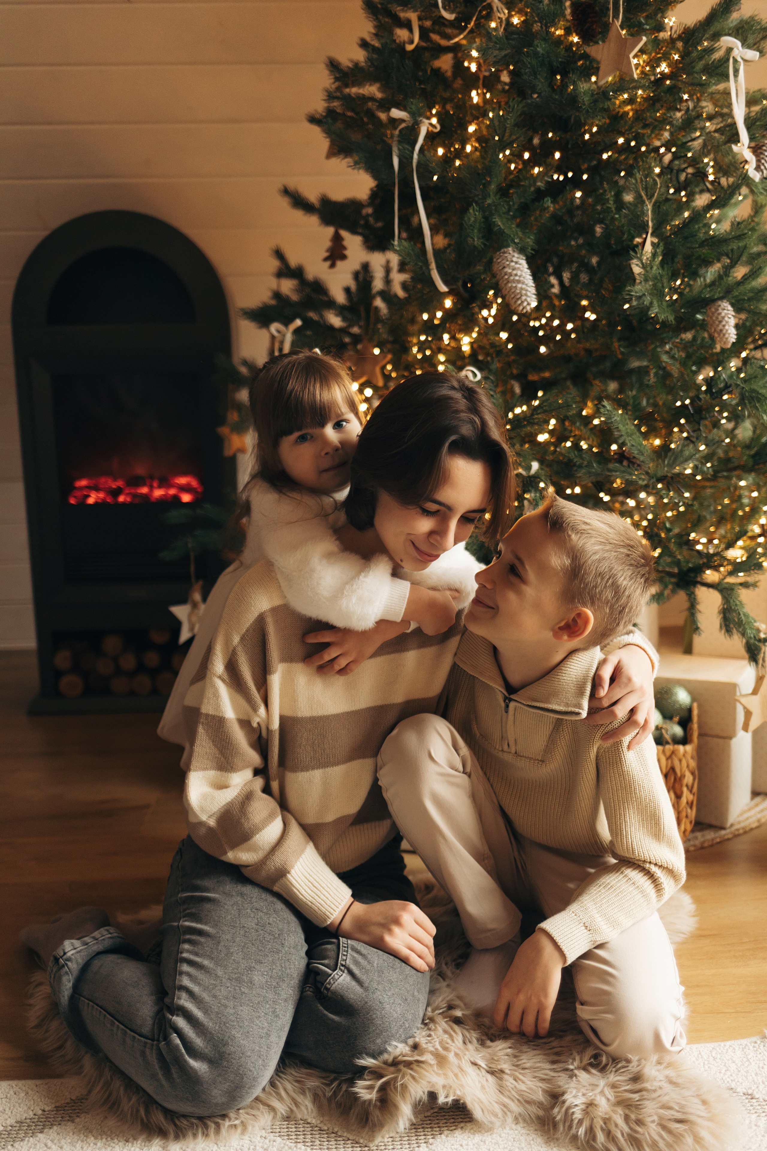 Lebedev's family Christmas 2025. Семейный фотограф в Кишинёве Пулькина Ольга