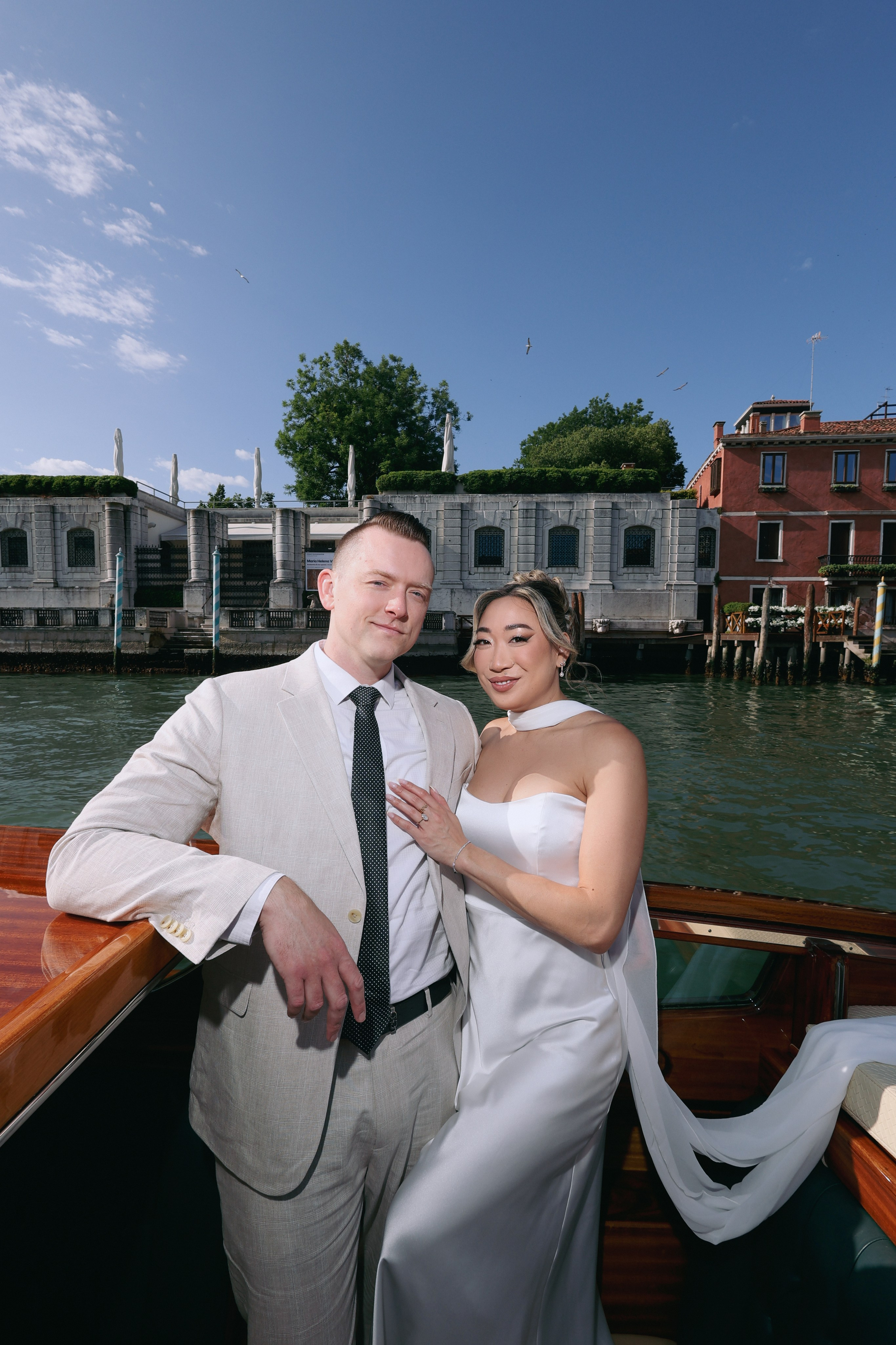 high-end couple photos Venice