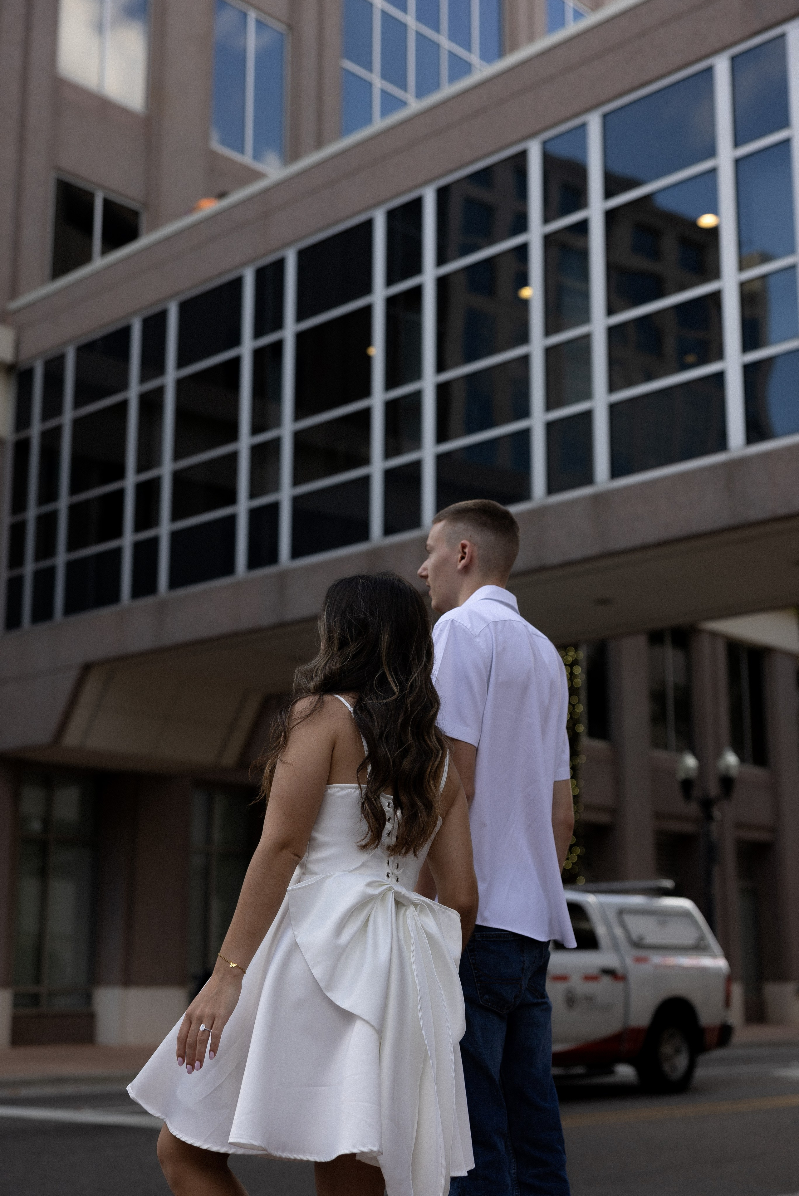 Engagement Photoshoot in the city. Photographer Anastasia Nagibina