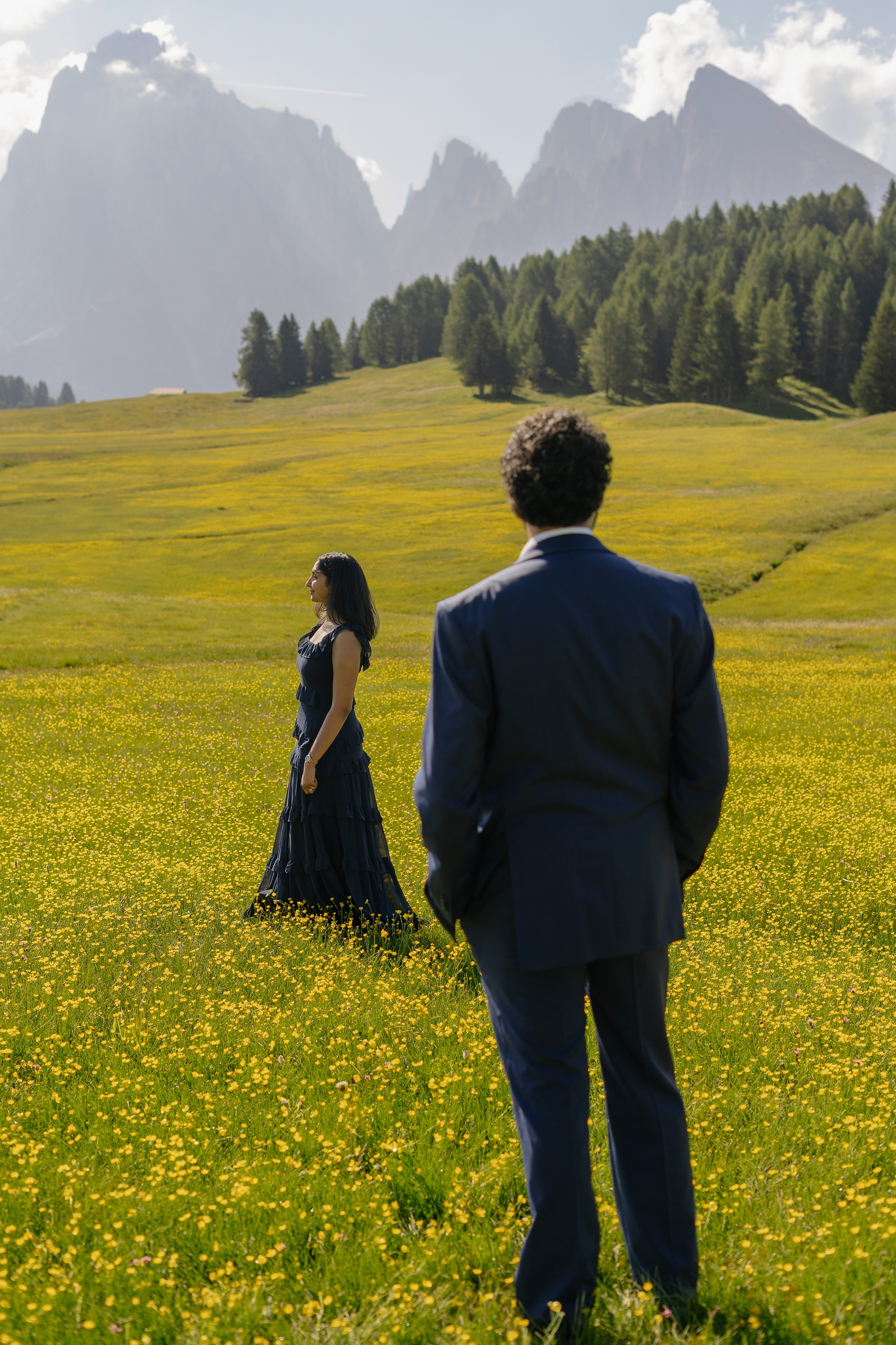 S & S (Alpe di Siusi, Dolomites, Italy). Marriage Proposal Photographer in Verona, Lake Garda and Dolomites| Diana Fedrigo