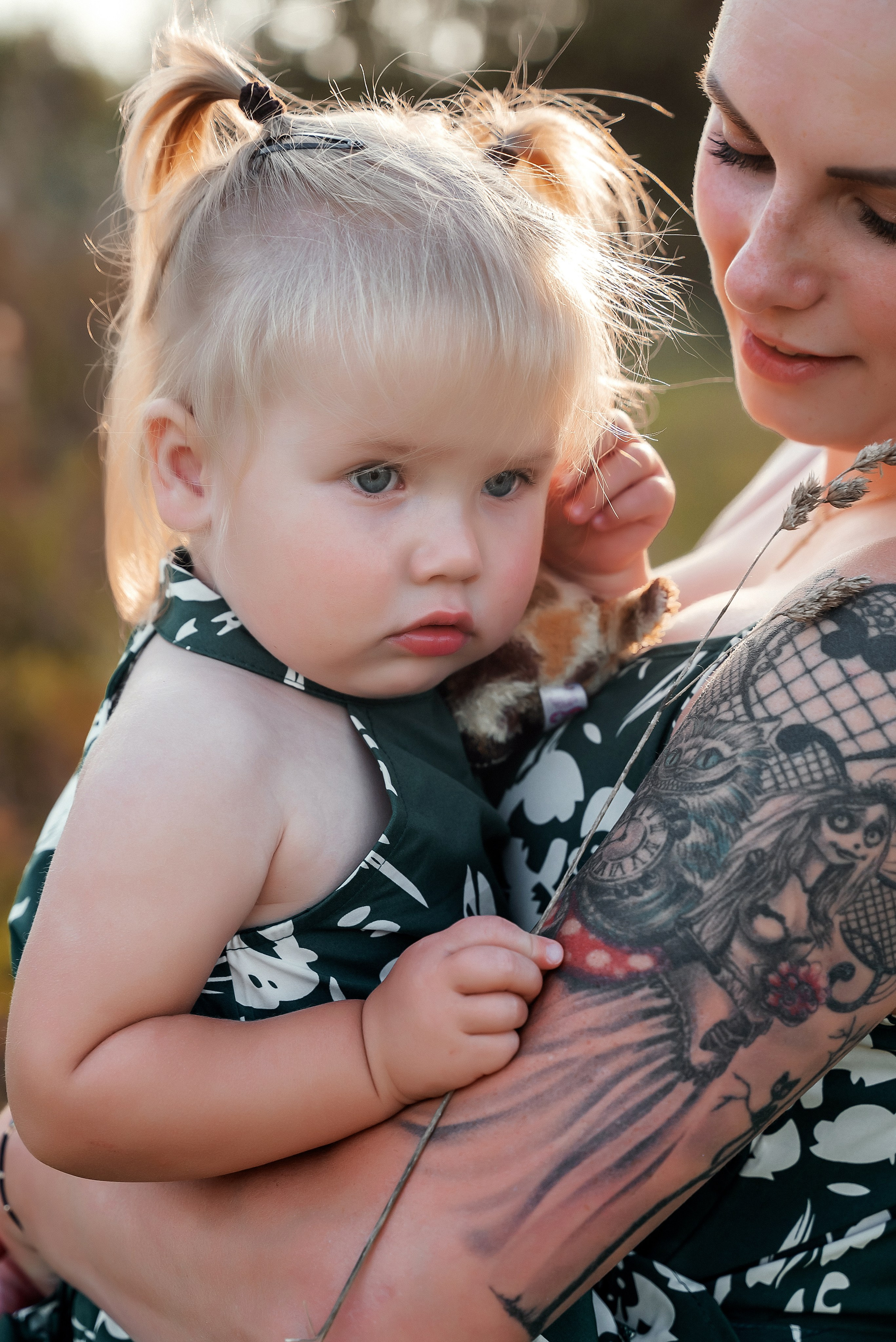 Мама с дочкой. Ваш фотограф в Латгалии — Александра Юхневича!