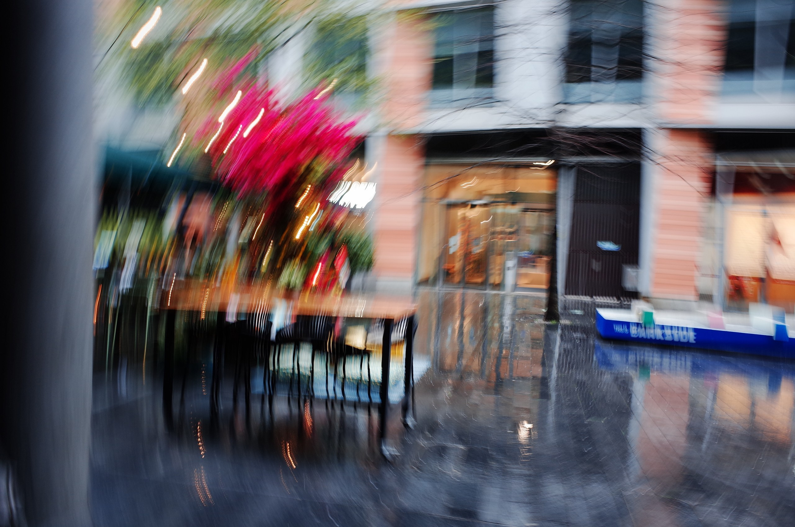 English (not yet summer) rain. Victoria Dini. Art photography in London / Folkestone, UK